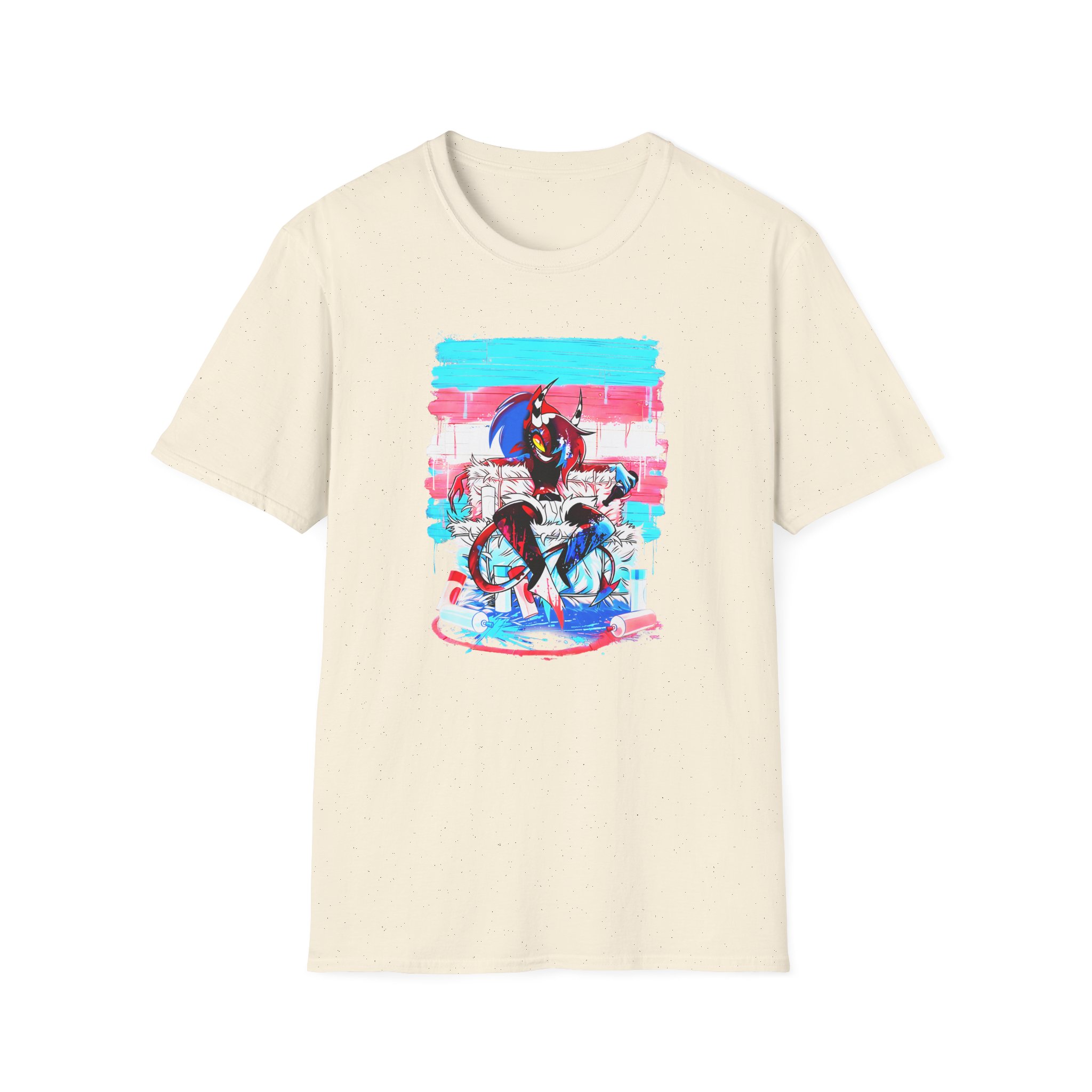 Helluva Boss Sallie May Micro Ribbed Unisex Softstyle T-Shirt