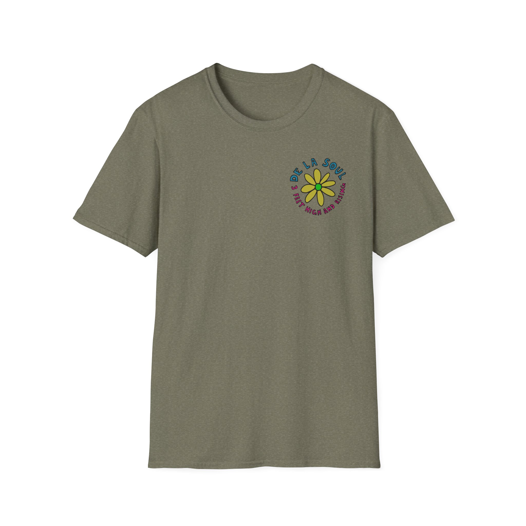 De La Soul 3 Feet High and Rising Unisex Softstyle T-Shirt