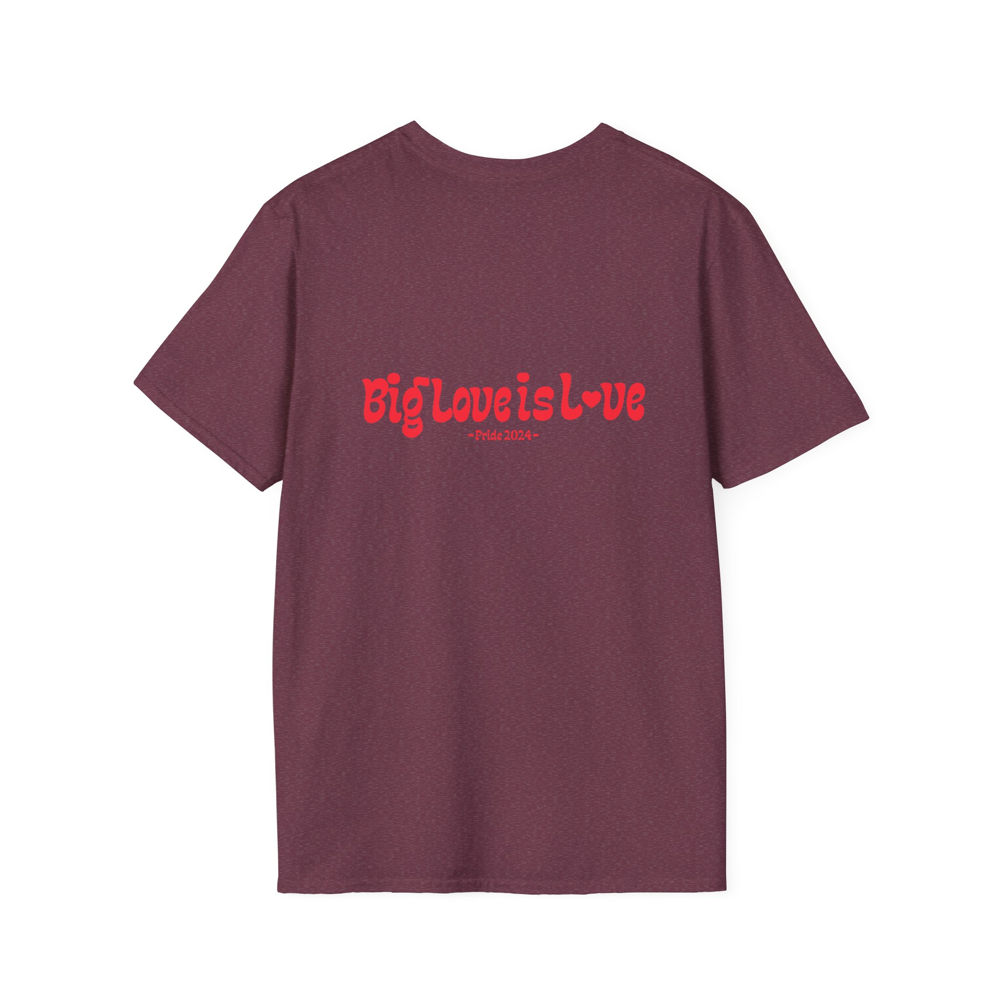 Erin Caldwell Pride BIG LOVE Unisex Softstyle T-Shirt