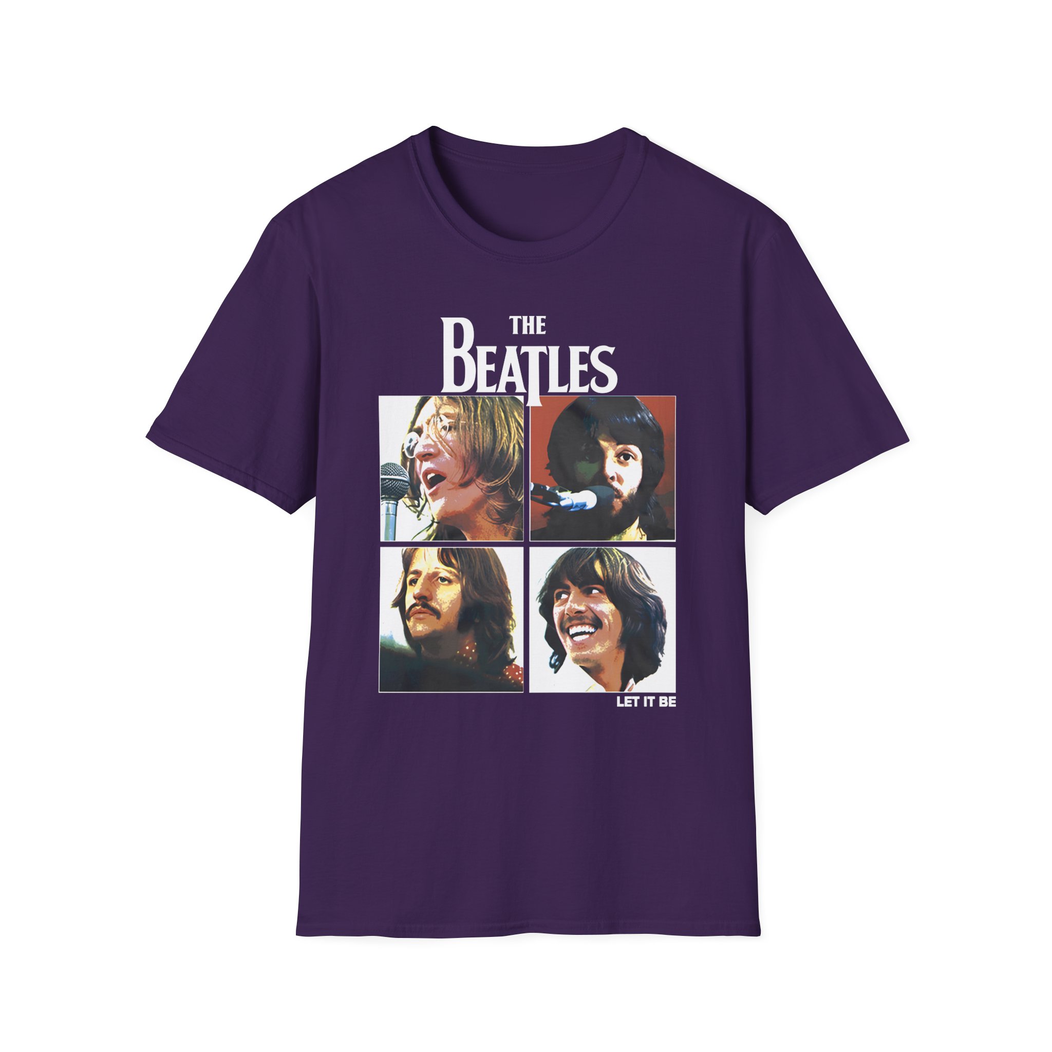 The Beatles Let It Be Unisex Softstyle T-Shirt