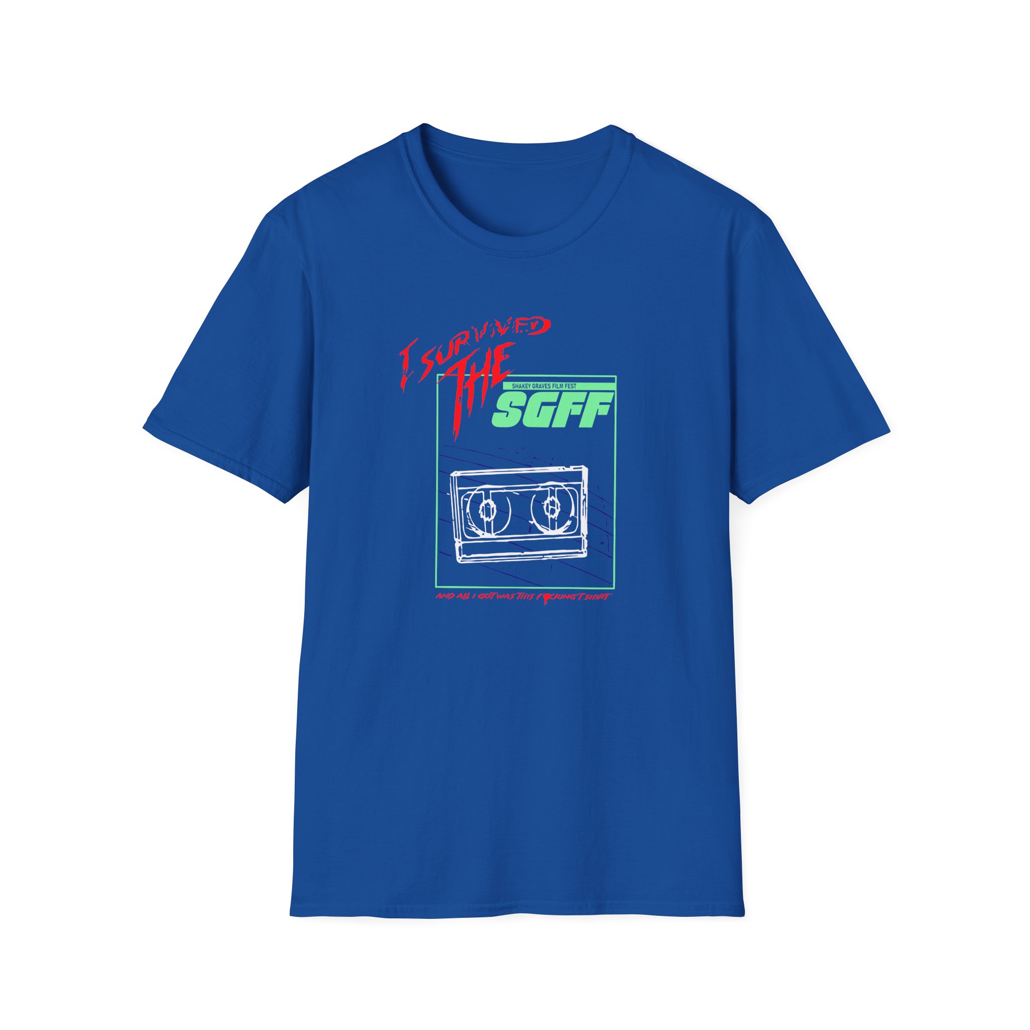 Shakey Graves Film Festival Unisex Softstyle T-Shirt
