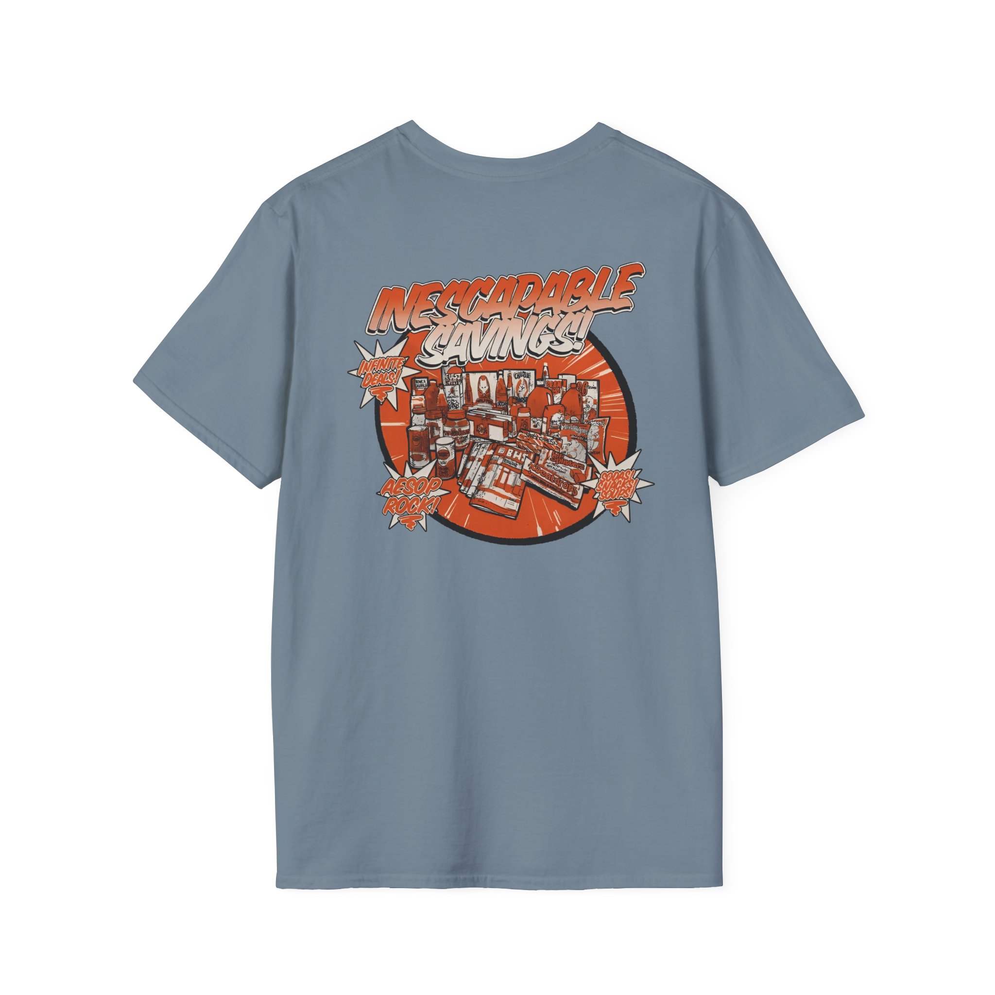 Aesop Rock Inescapable Savings Unisex Softstyle T-Shirt