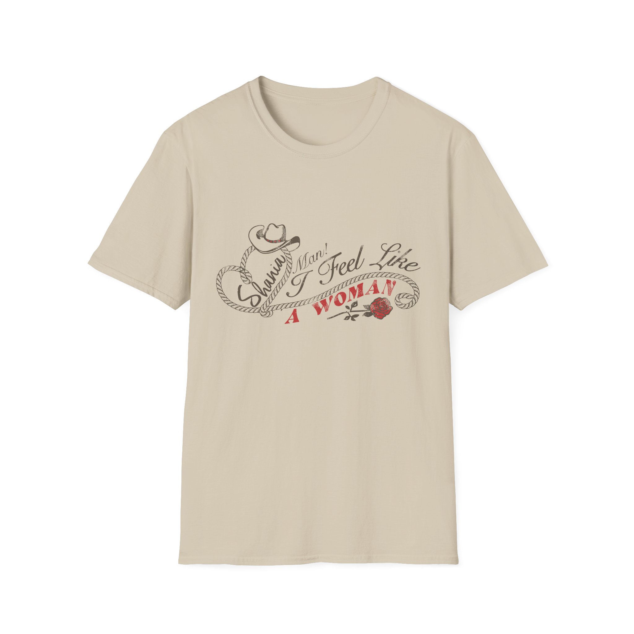 ST Man I Feel Like a Woman Unisex Softstyle T-Shirt