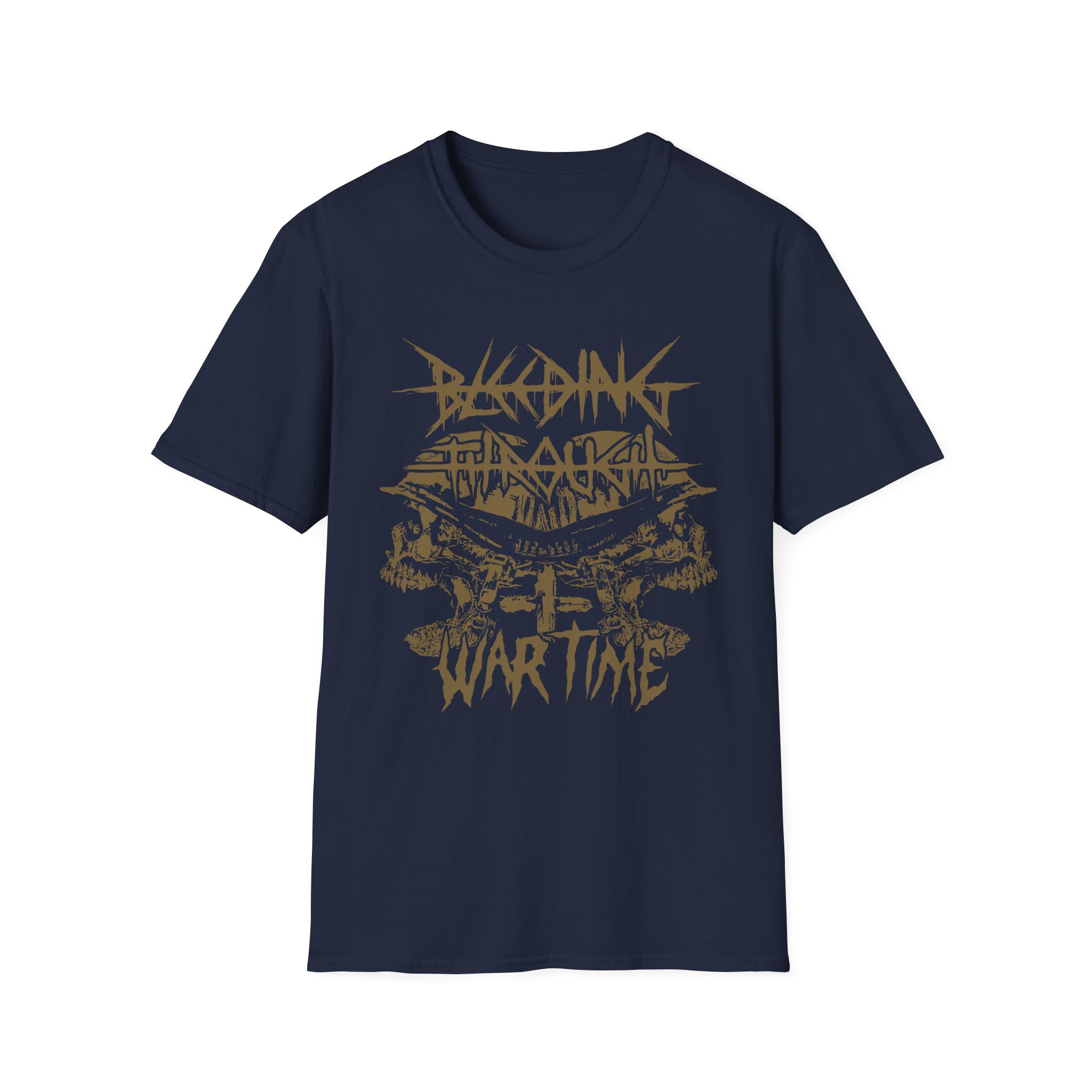 Bleeding Through War Time Unisex Softstyle T-Shirt