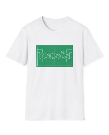 Oasis Logo Pitch Unisex Softstyle T-Shirt