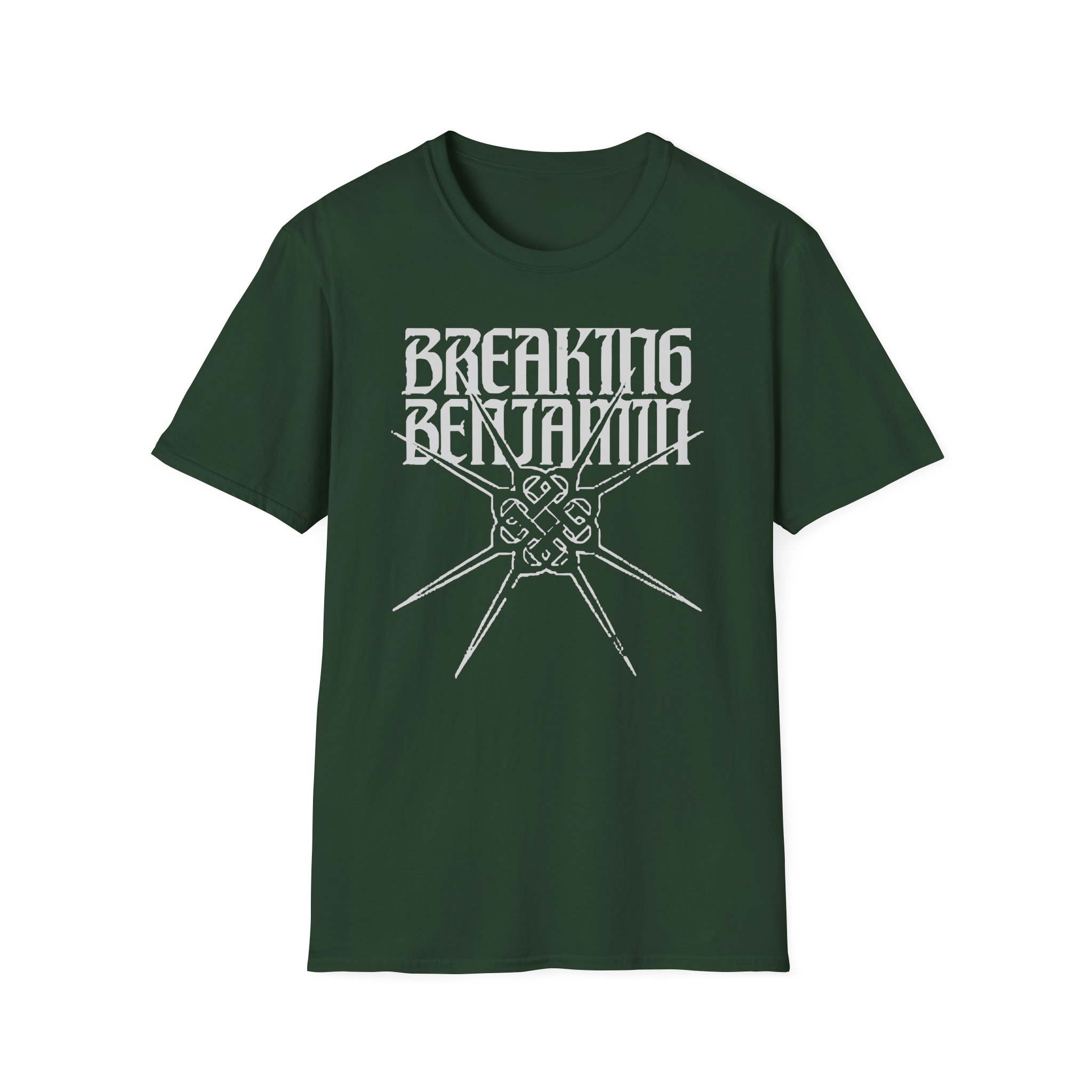 Breaking Benjamin Spike Logo Unisex Softstyle T-Shirt