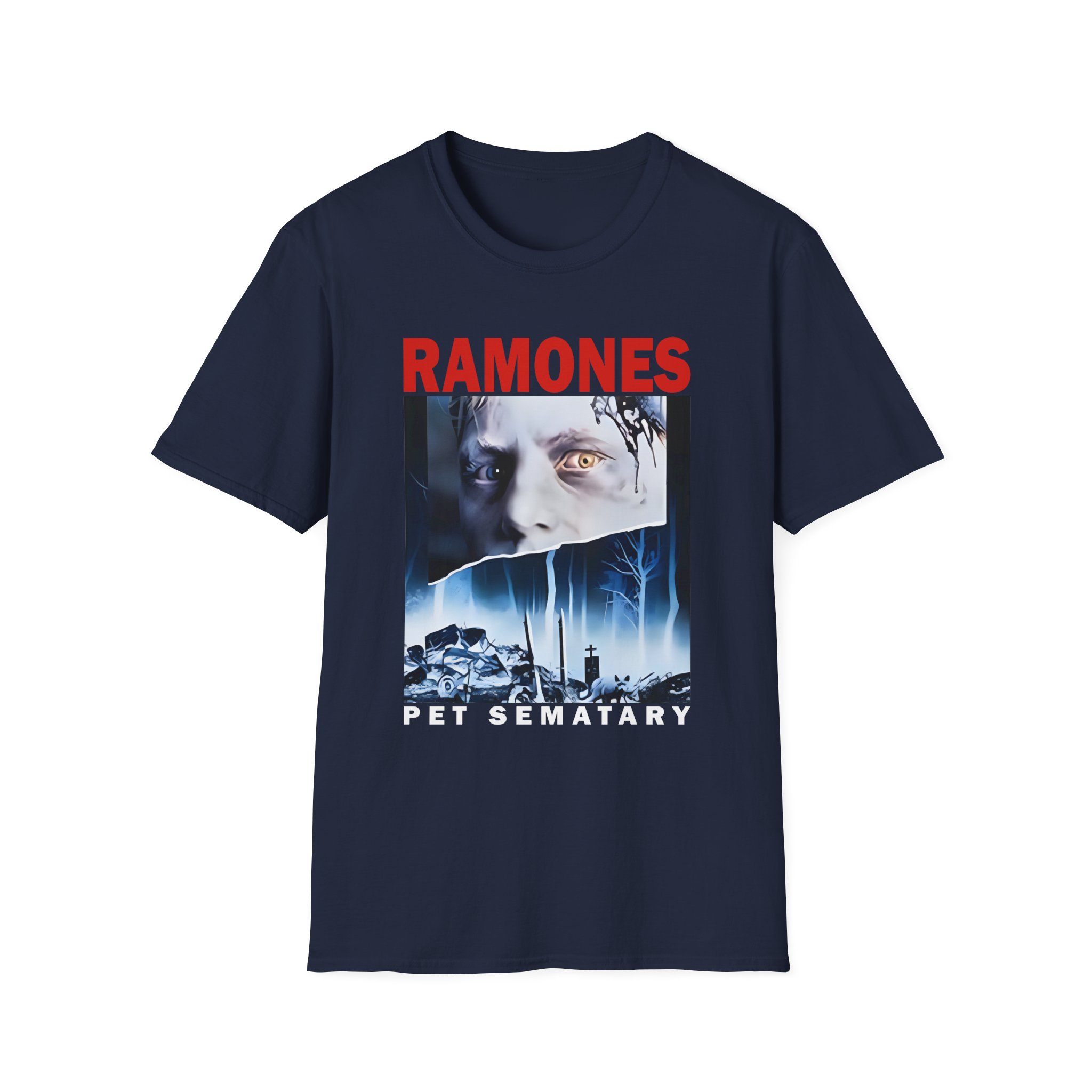 Ramones Pet Sematary T Shirt Unisex Softstyle T-Shirt