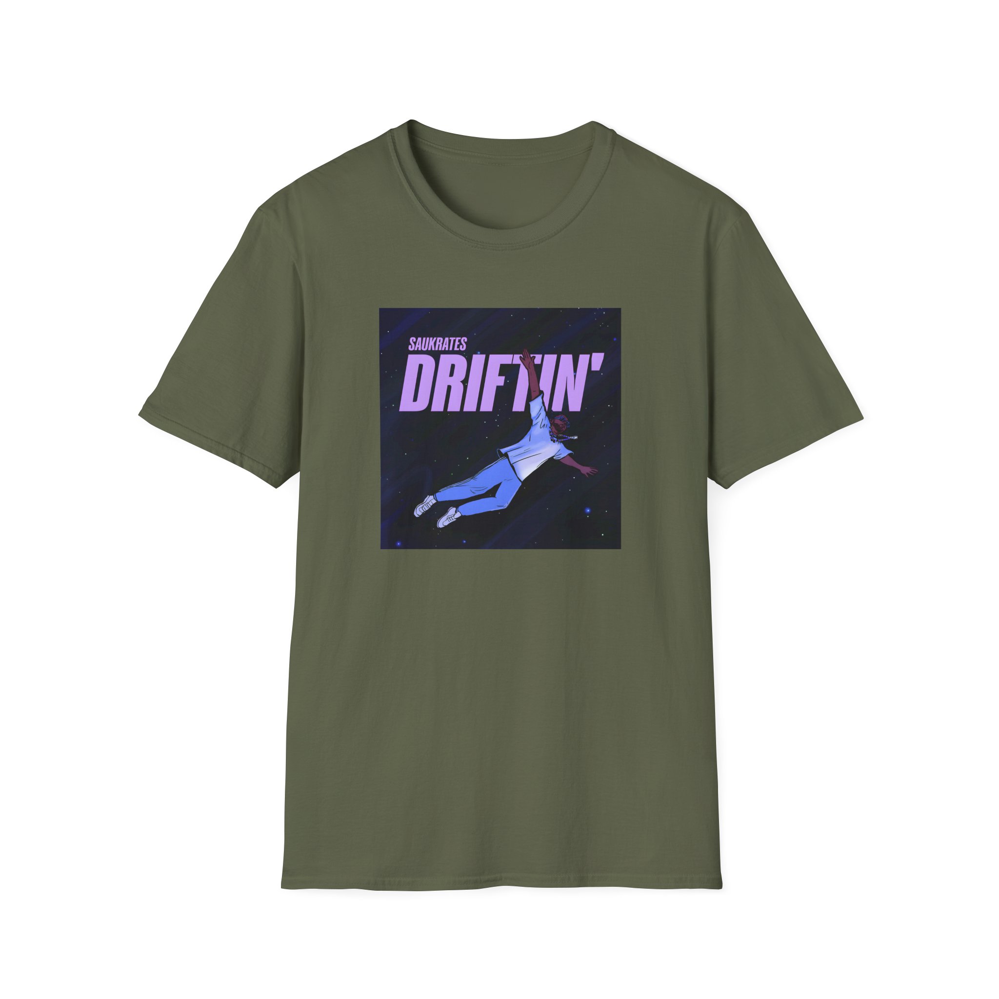 Saukrates Driftin Unisex Softstyle T-Shirt