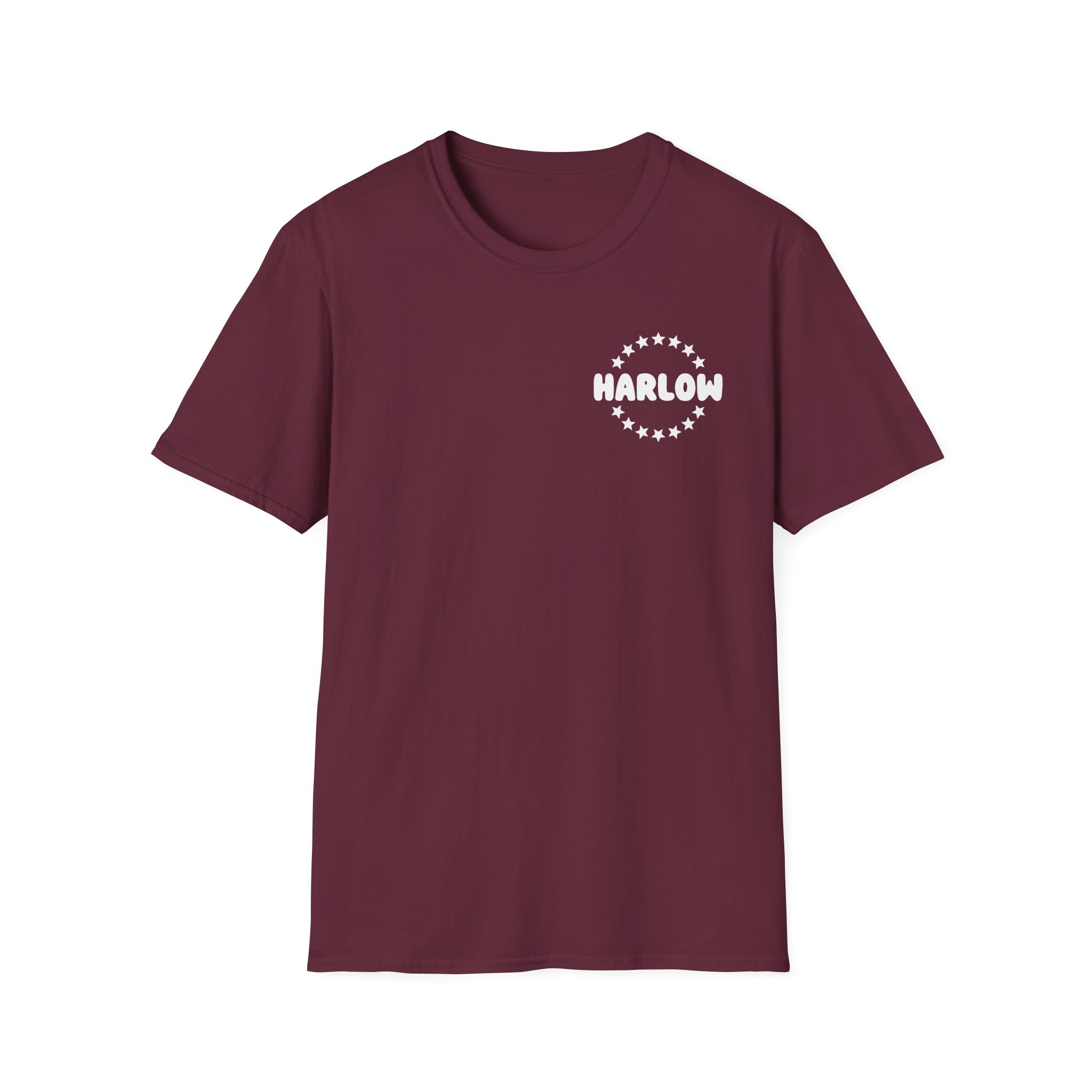 Harlow and Popcorn Unisex Softstyle T-Shirt