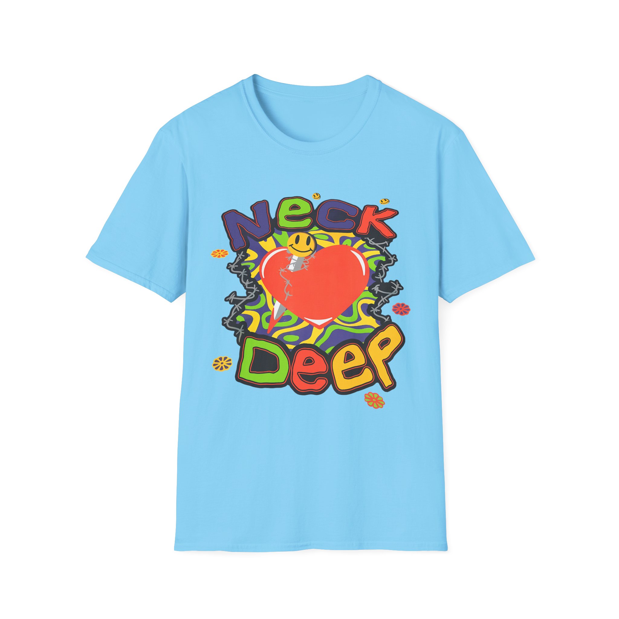 Neck Deep Love Unisex Softstyle T-Shirt