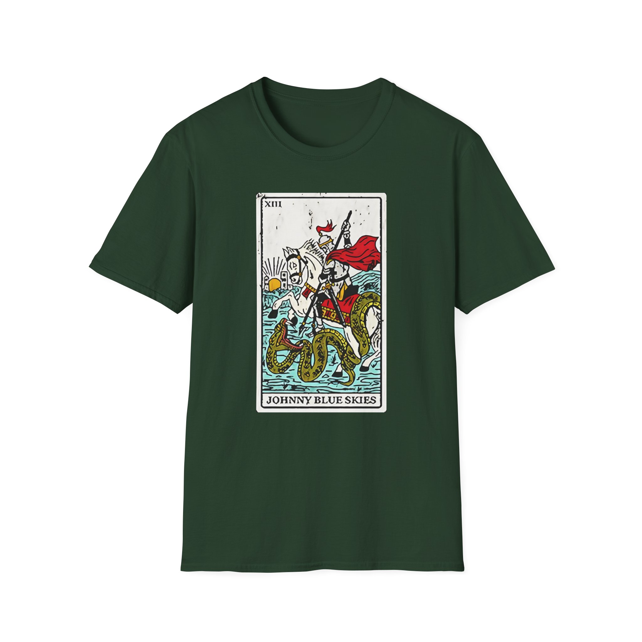 Sturgill Simpson Death Card Unisex Softstyle T-Shirt