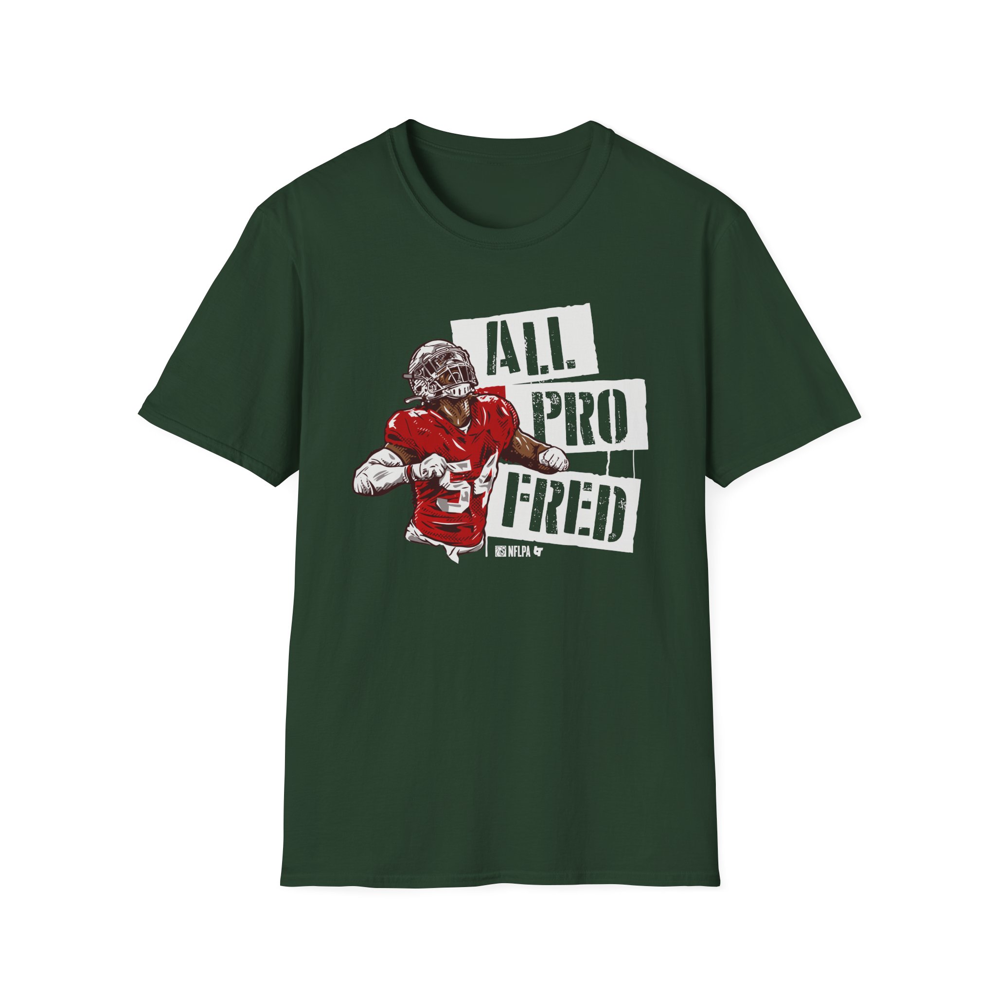Fred Warner All-pro Fred Unisex Softstyle T-Shirt