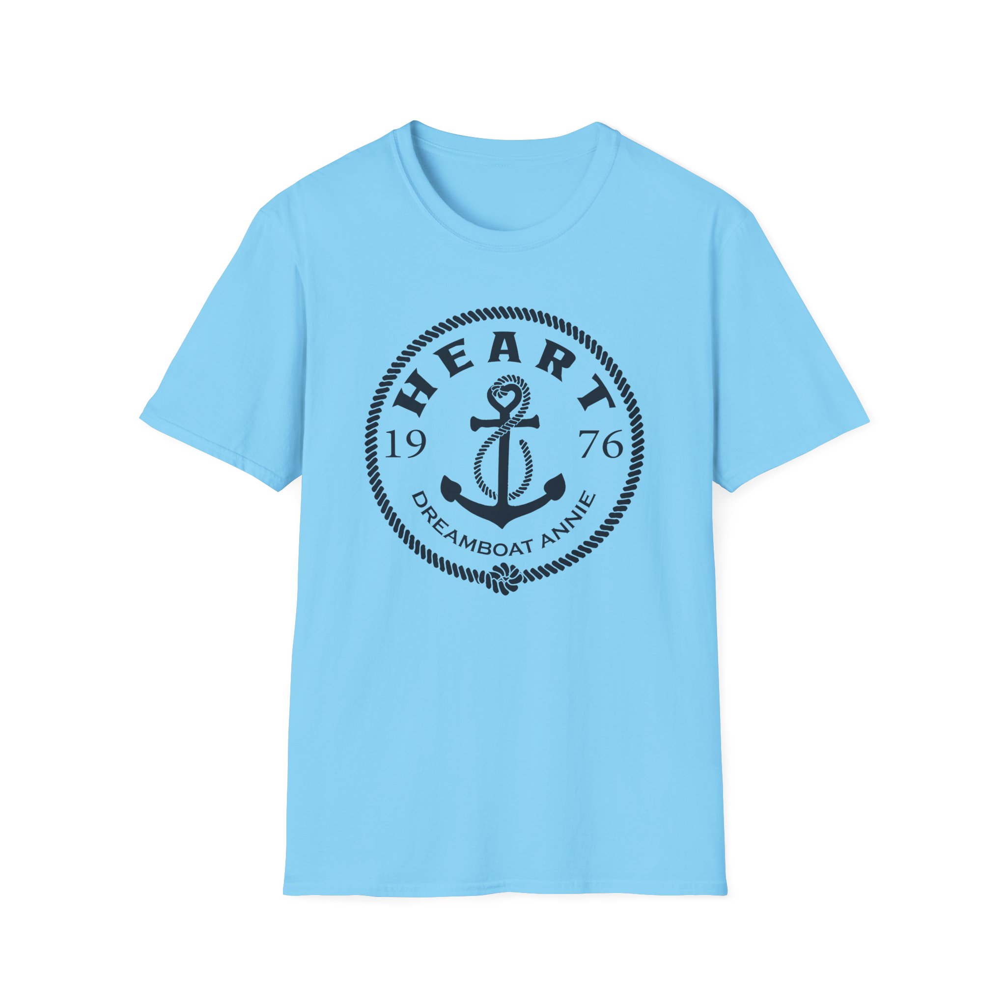 Heart Band Unisex Softstyle T-Shirt