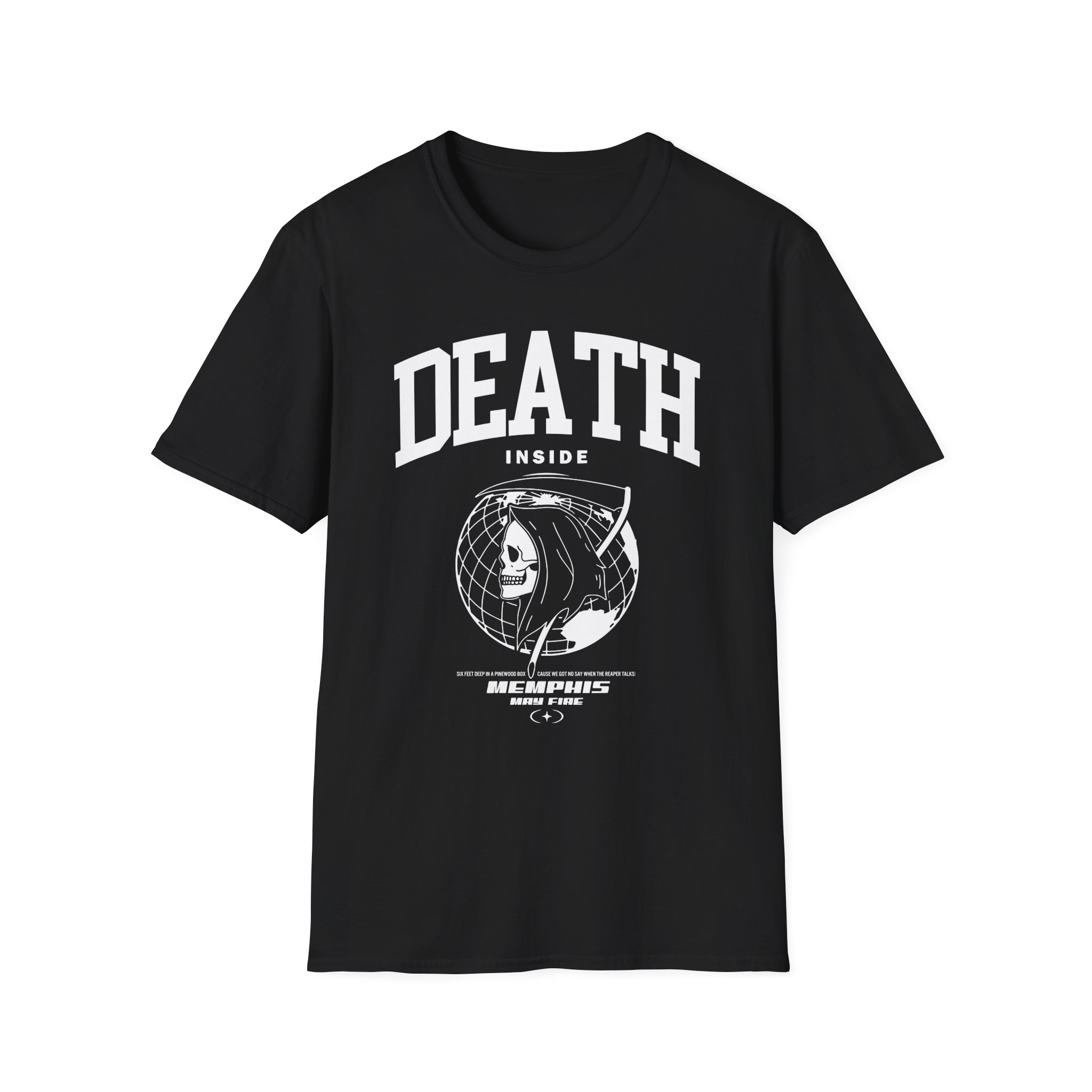 Memphis May Fire Death Inside Spider Unisex Softstyle T-Shirt