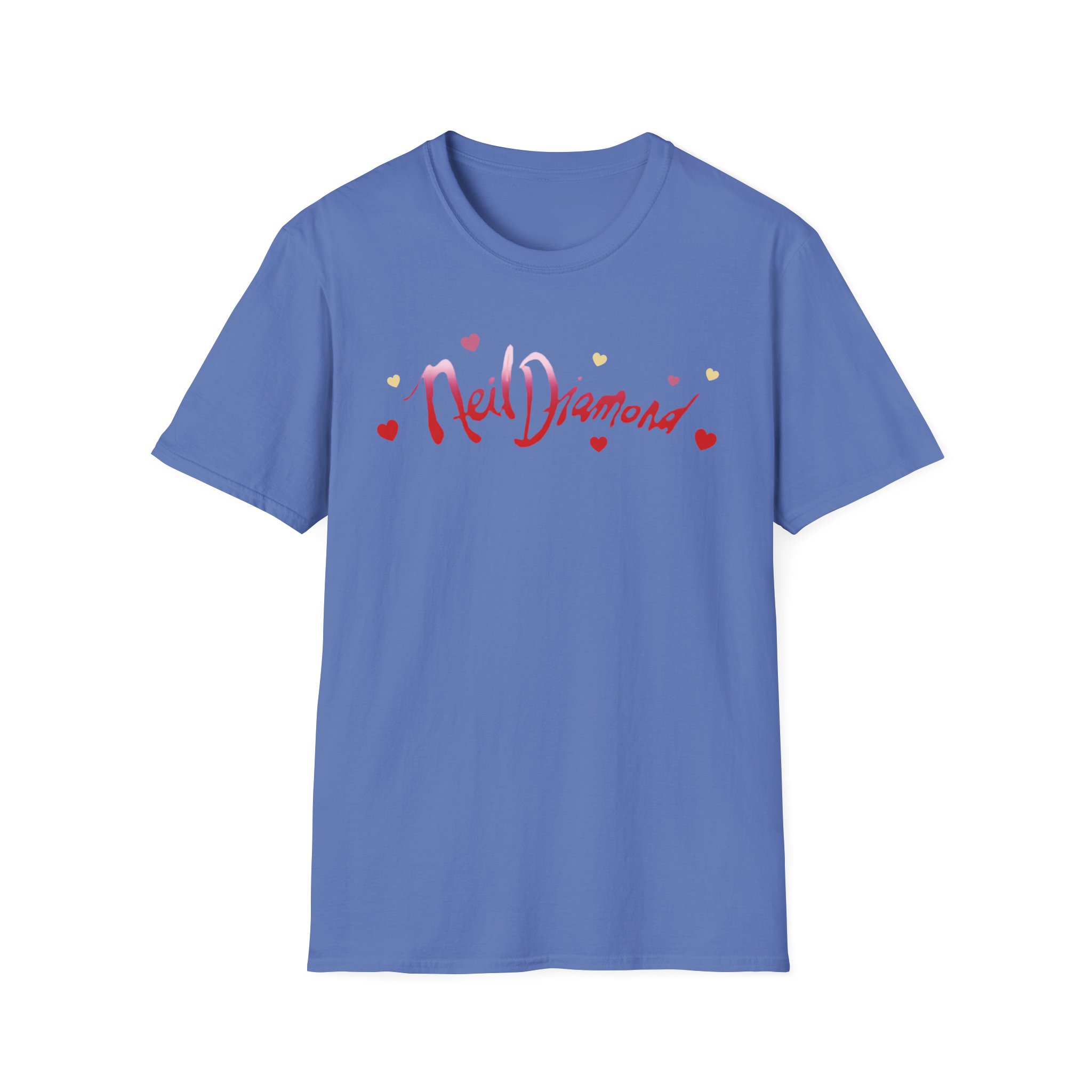 Neil Diamond Logo Heart Unisex Softstyle T-Shirt