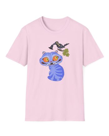 Kpop Demon Hunters Derpy Tiger and Magpie Unisex Softstyle T-Shirt