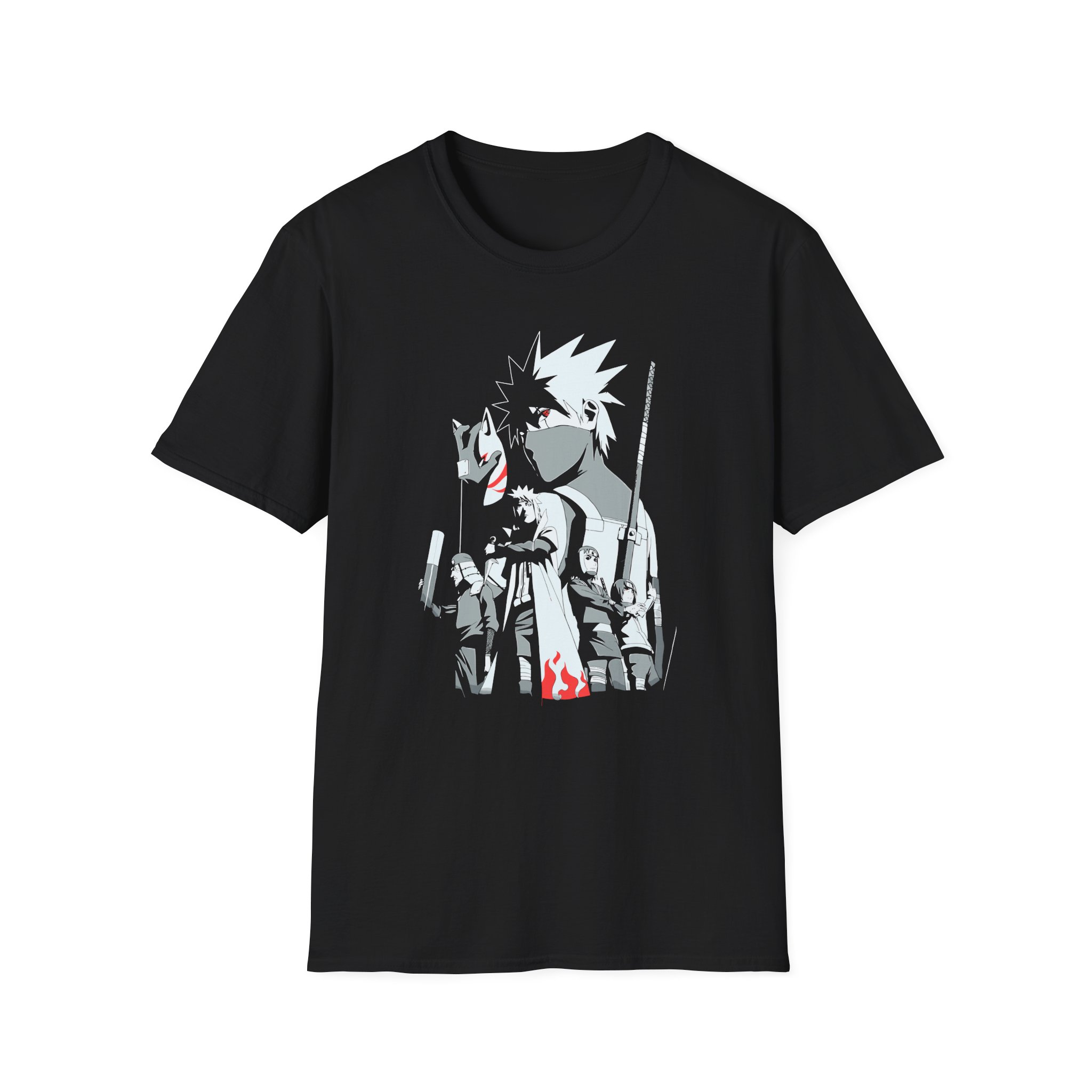 Naruto Kakashi Story Unisex Softstyle T-Shirt