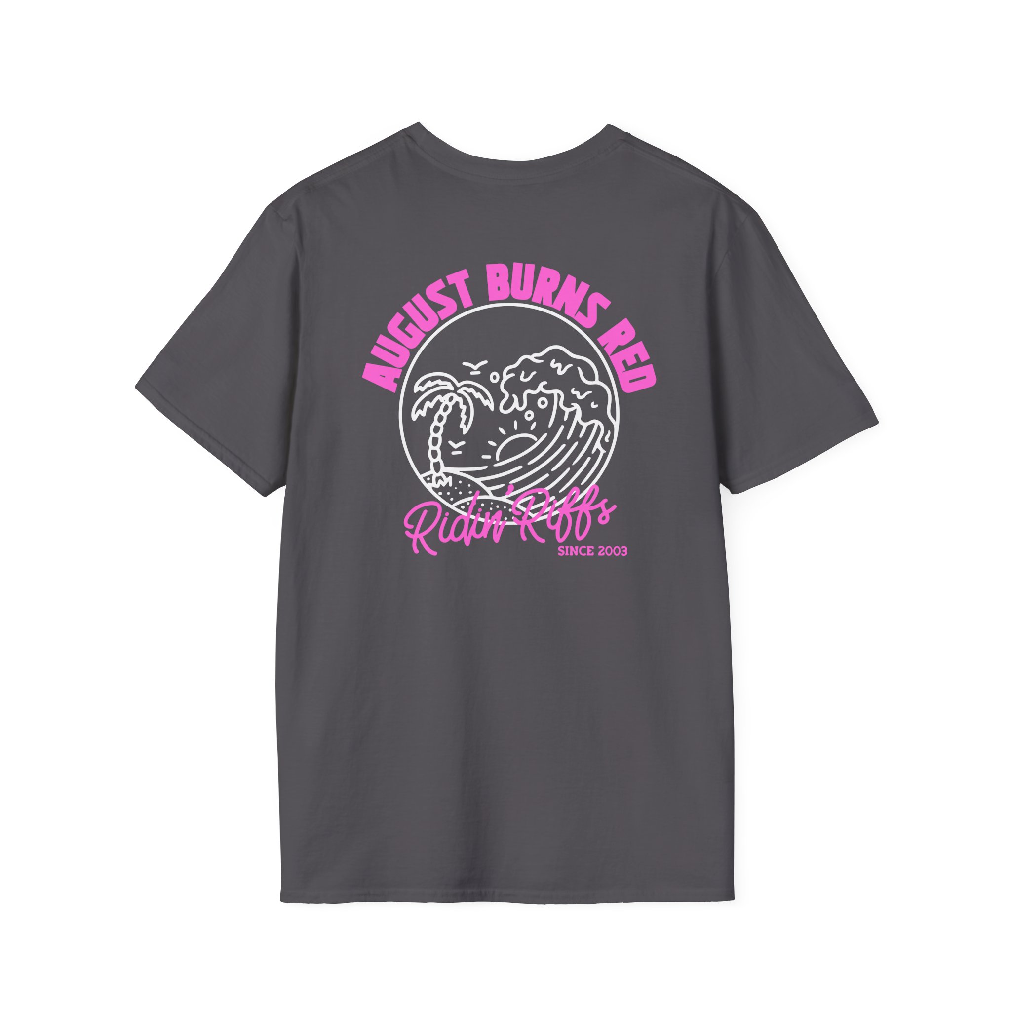 August Burns Red Riff Riders Teal Unisex Softstyle T-Shirt