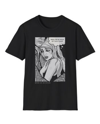 Being as an Ocean Comic Girl 10 Year Unisex Softstyle T-Shirt