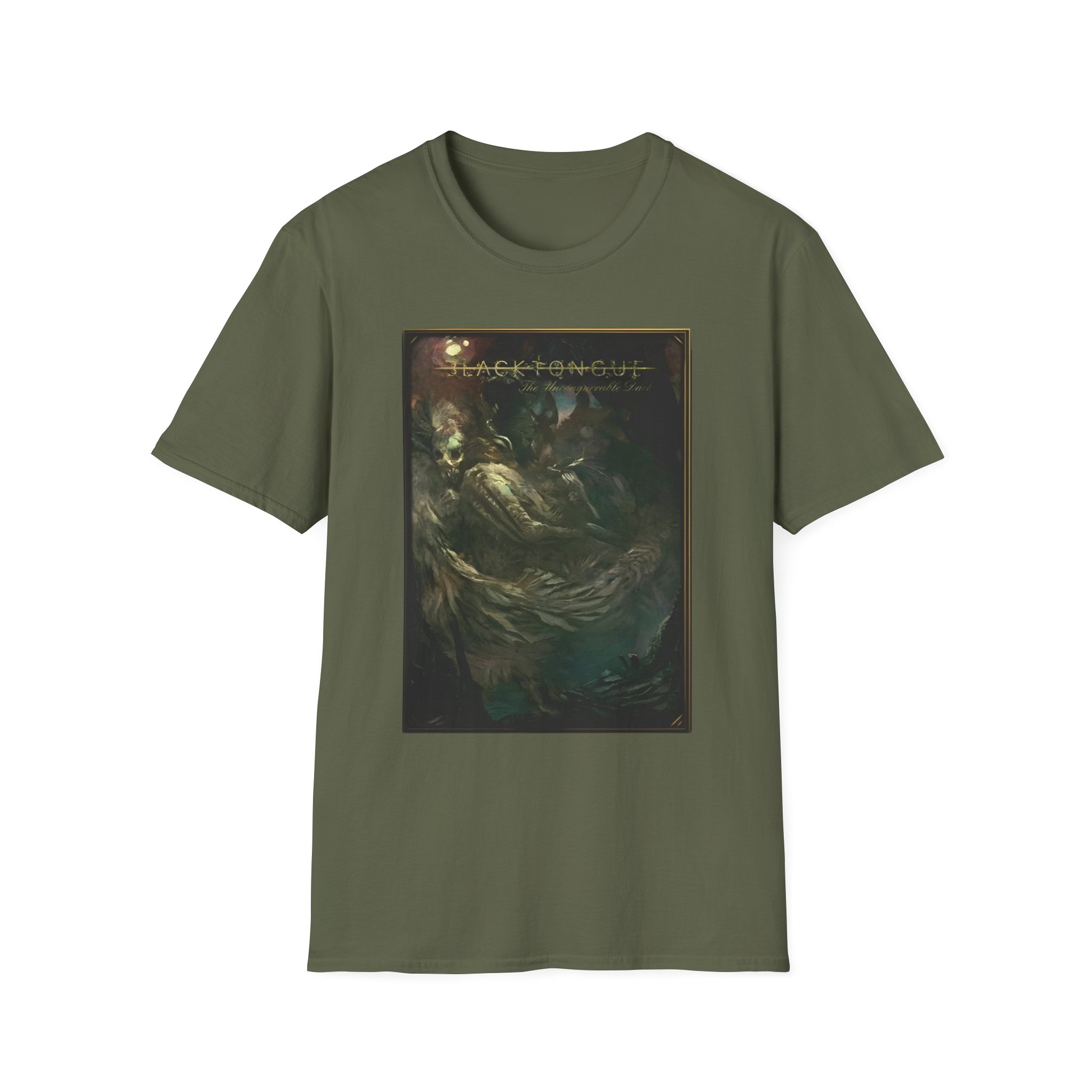 Black Tongue The Unconquerable Dark Unisex Softstyle T-Shirt