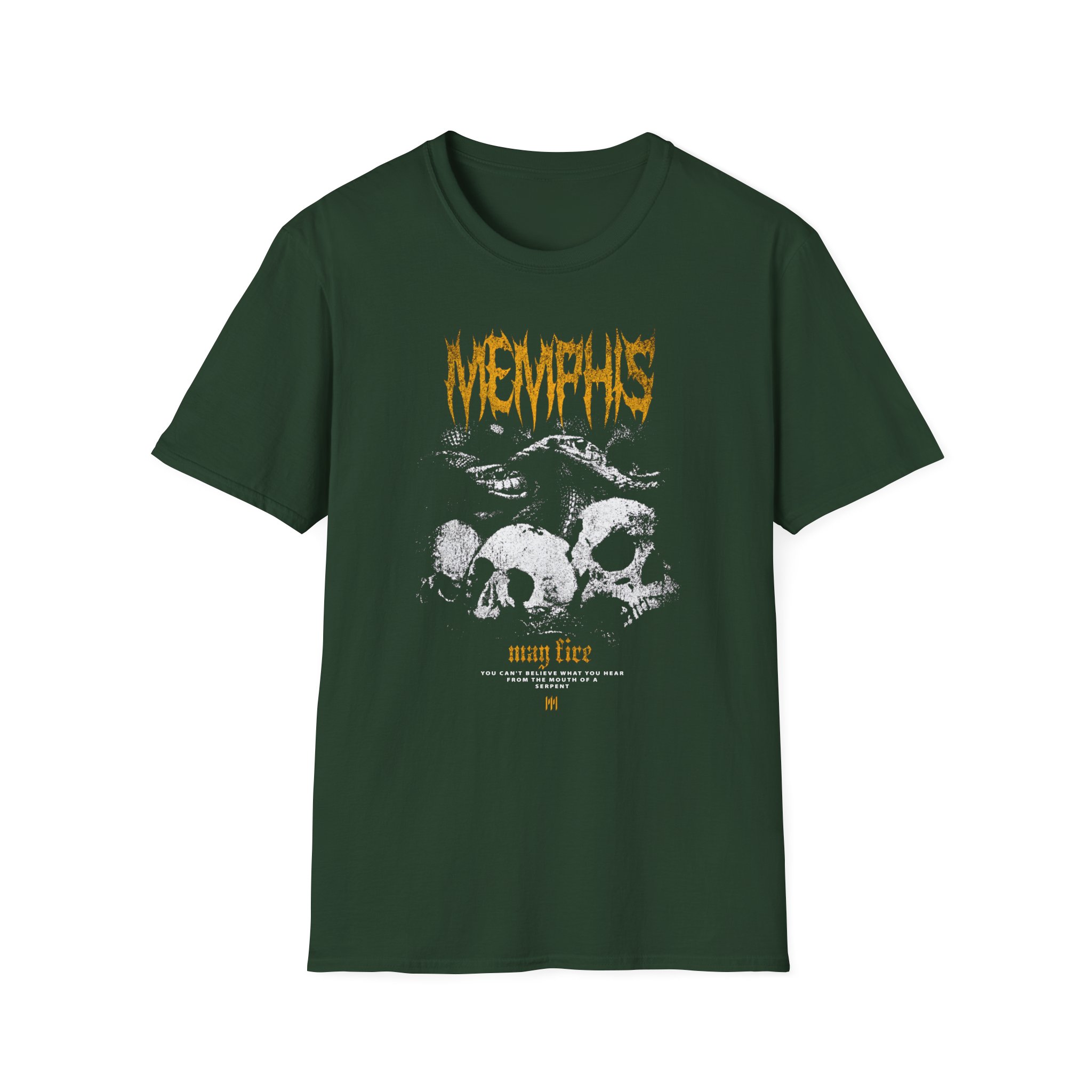 Memphis May Fire Serpent & Skulls Unisex Softstyle T-Shirt