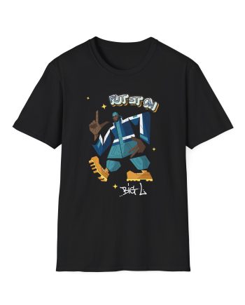 Lamont Coleman Put It on Illustration Unisex Softstyle T-Shirt