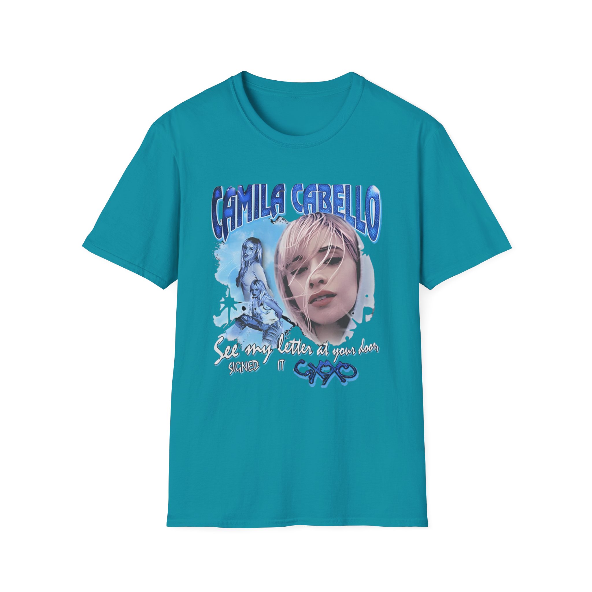 Camila Cabello Signed It C,xoxo Unisex Softstyle T-Shirt