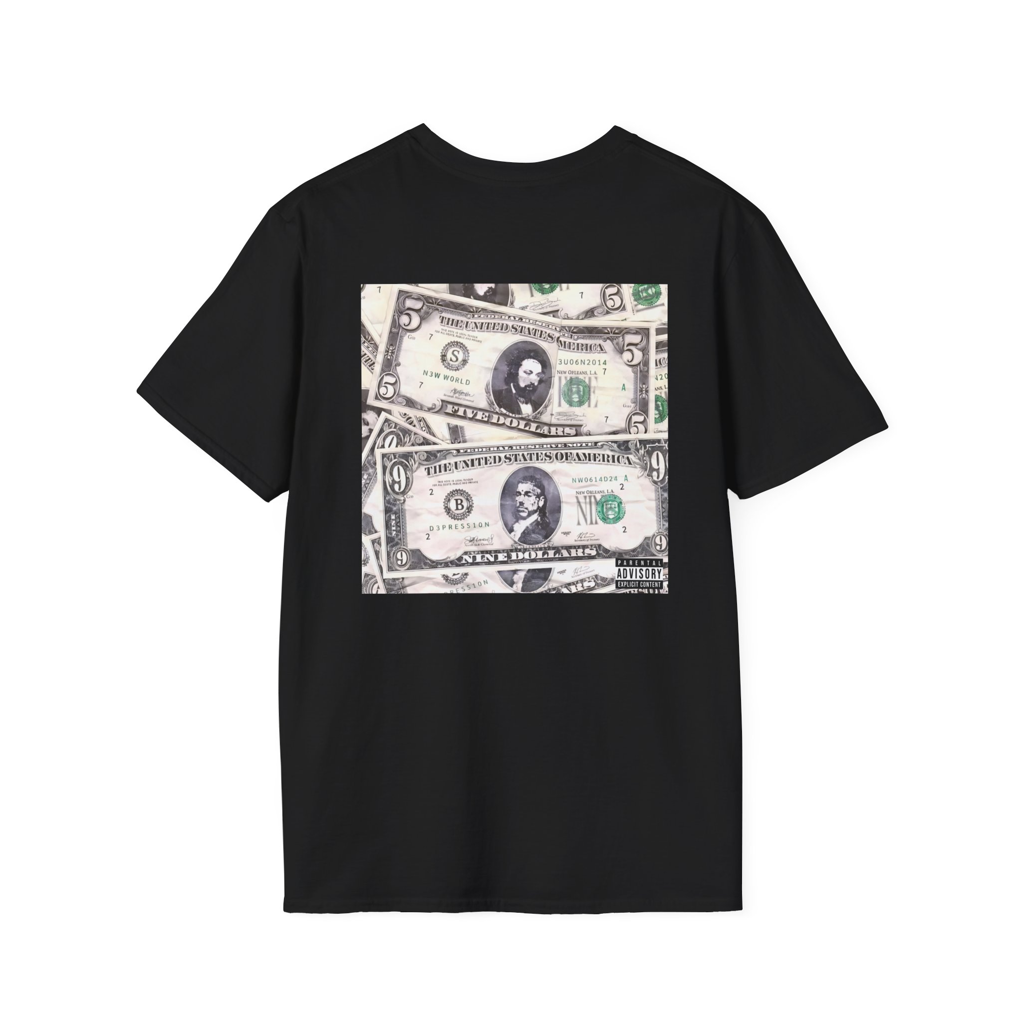 Suicide Boys World Depression Album Cover 2 Unisex Softstyle T-Shirt
