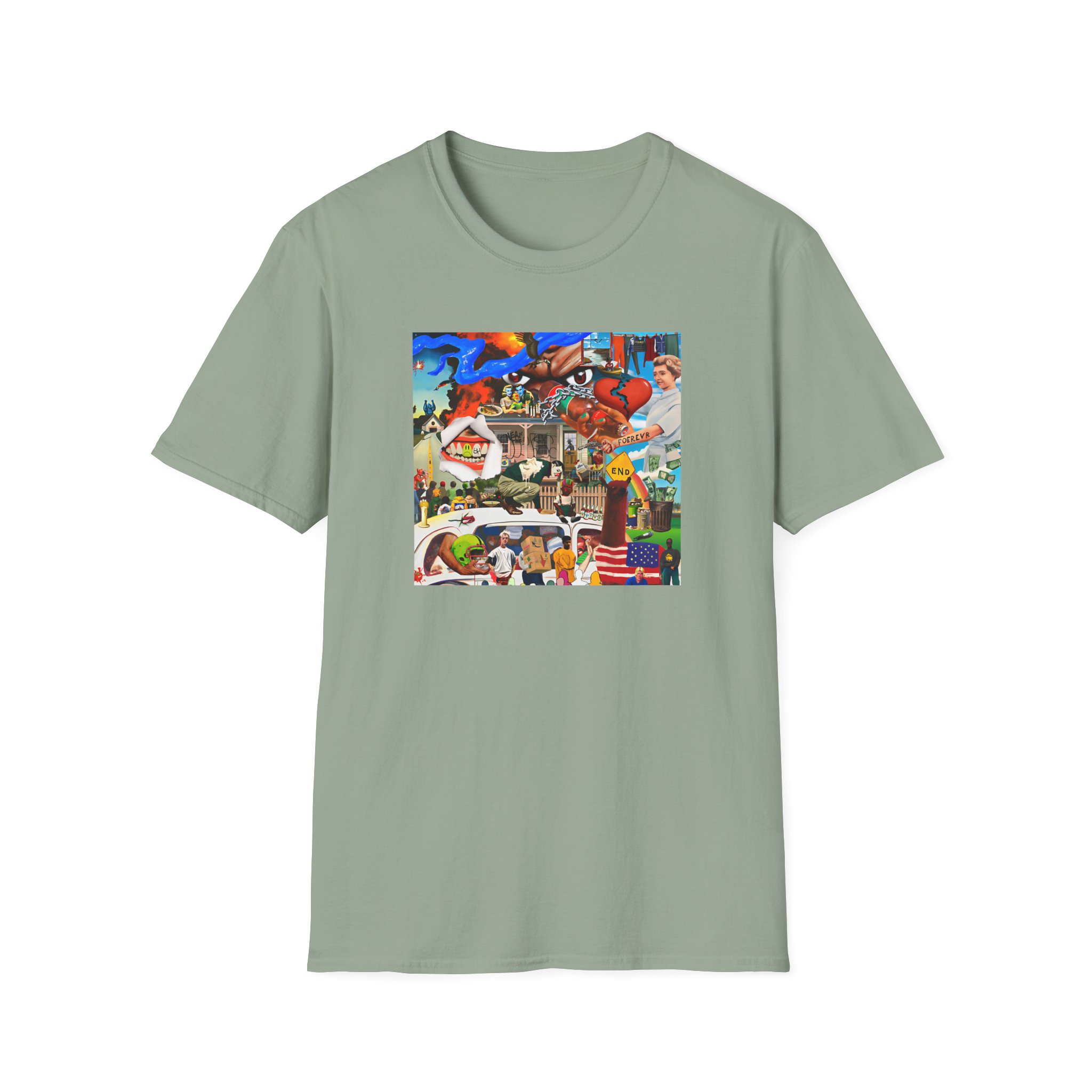 B Family Cover Unisex Softstyle T-Shirt