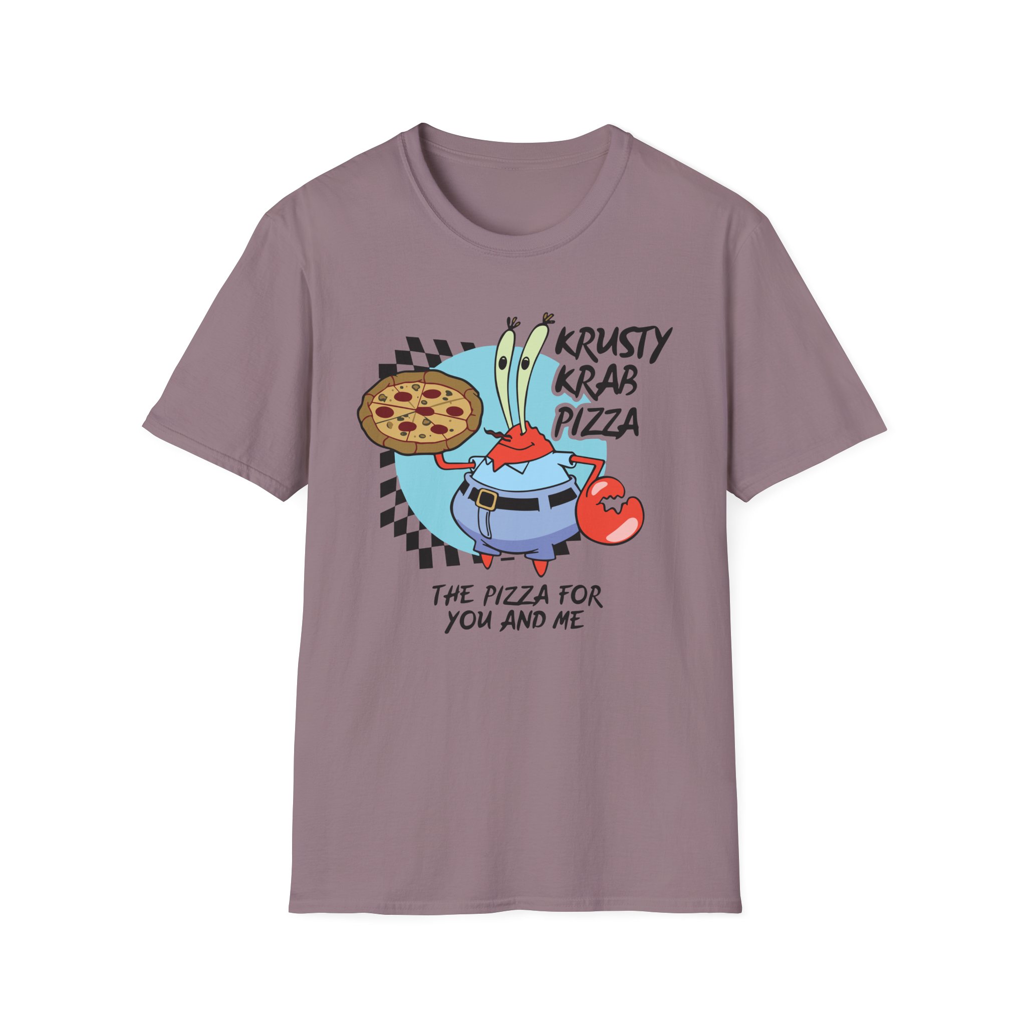 Spongebob The Krusty Krab Pizza Unisex Softstyle T-Shirt