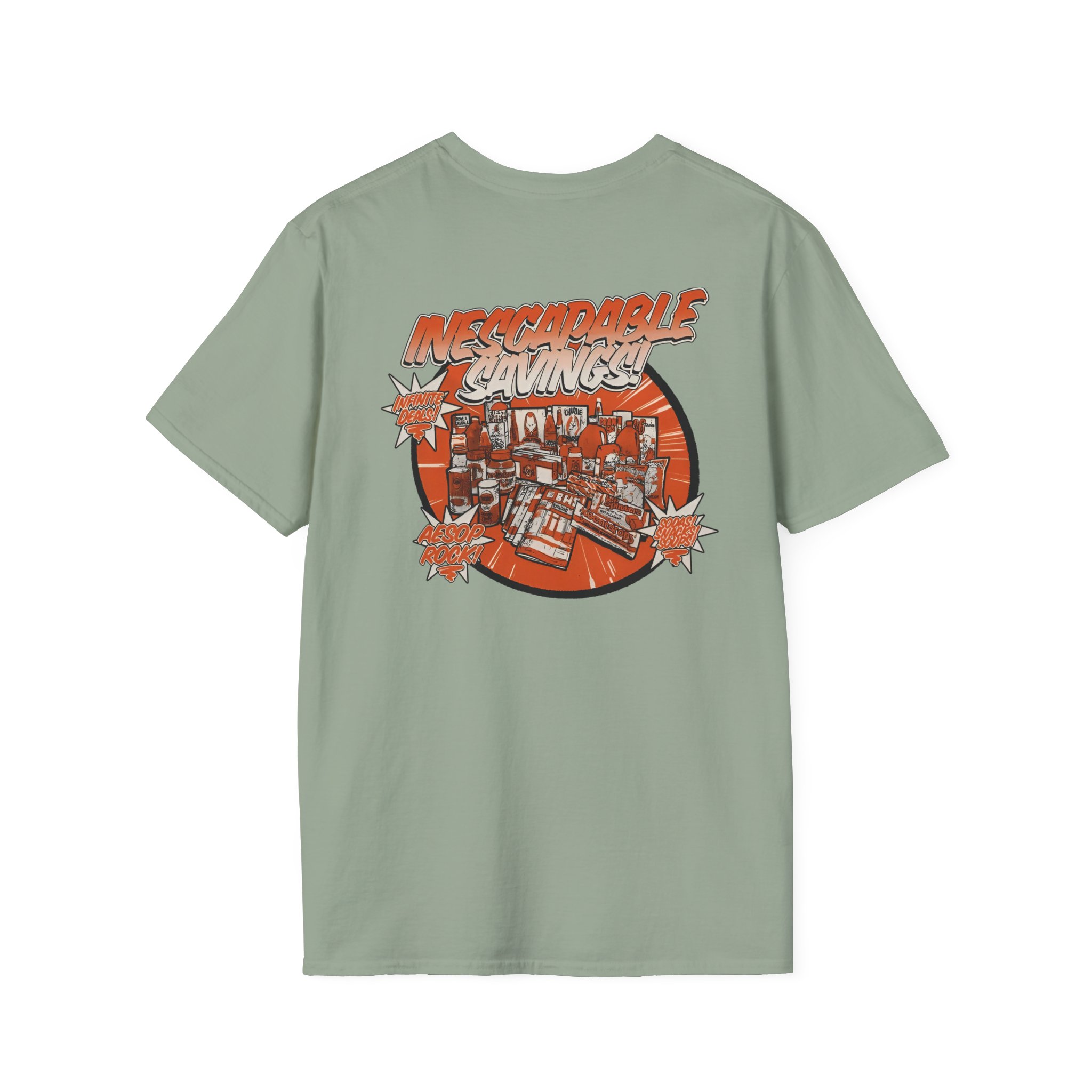 Aesop Rock Inescapable Savings Unisex Softstyle T-Shirt