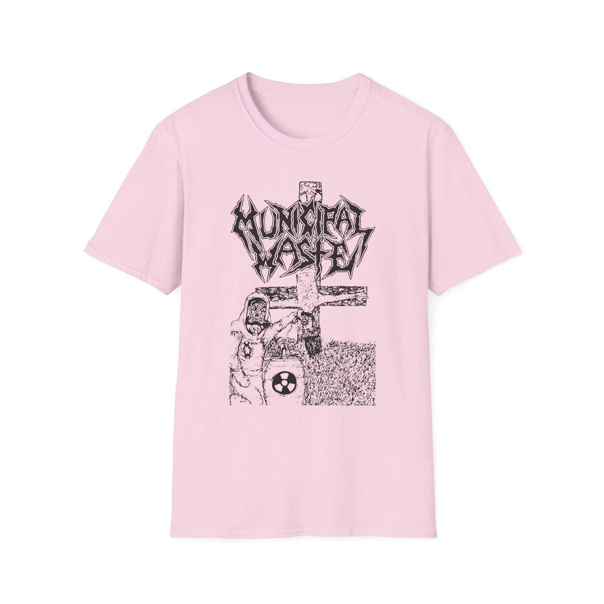 Municipal Waste Decrepit Christ Unisex Softstyle T-Shirt