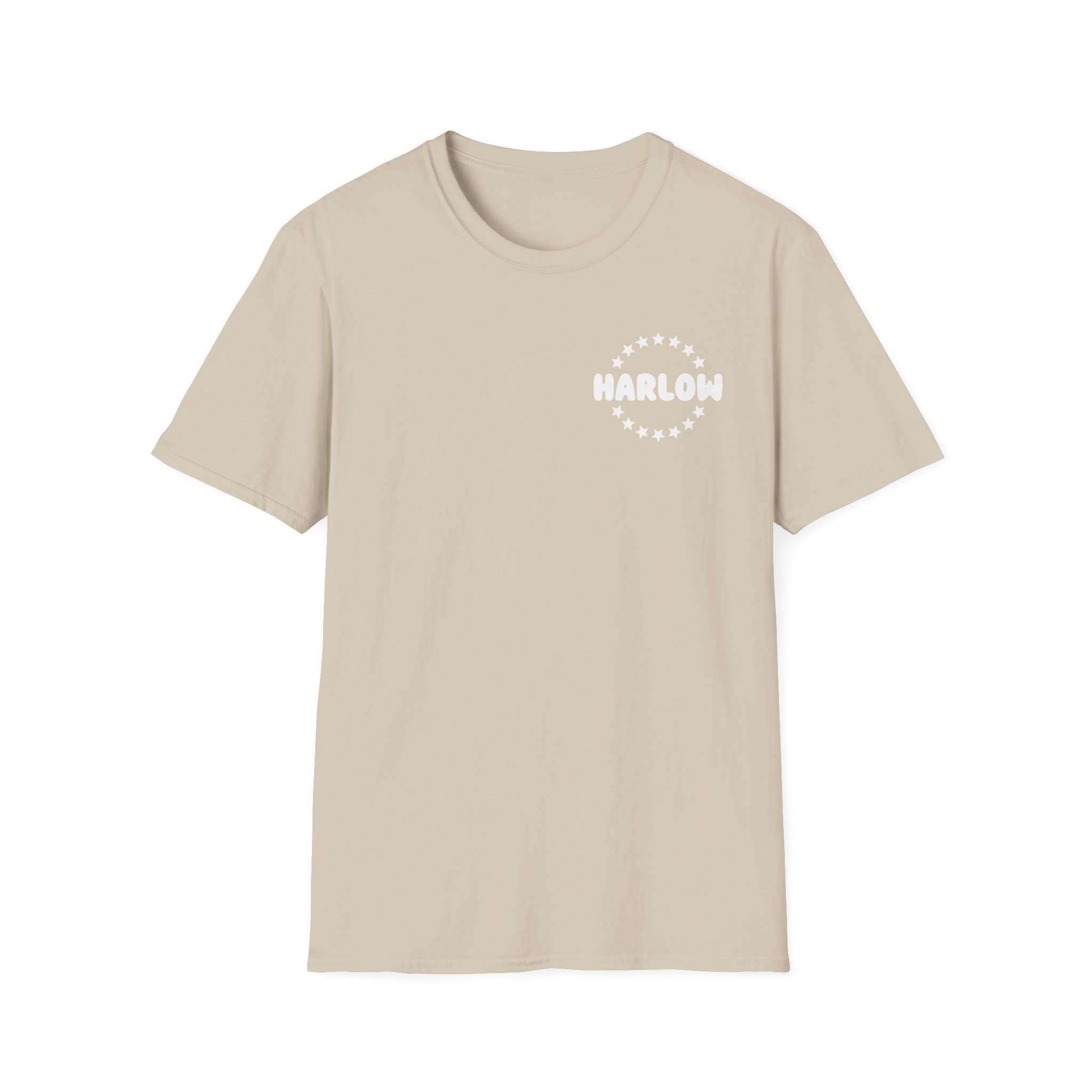 Harlow and Popcorn Unisex Softstyle T-Shirt