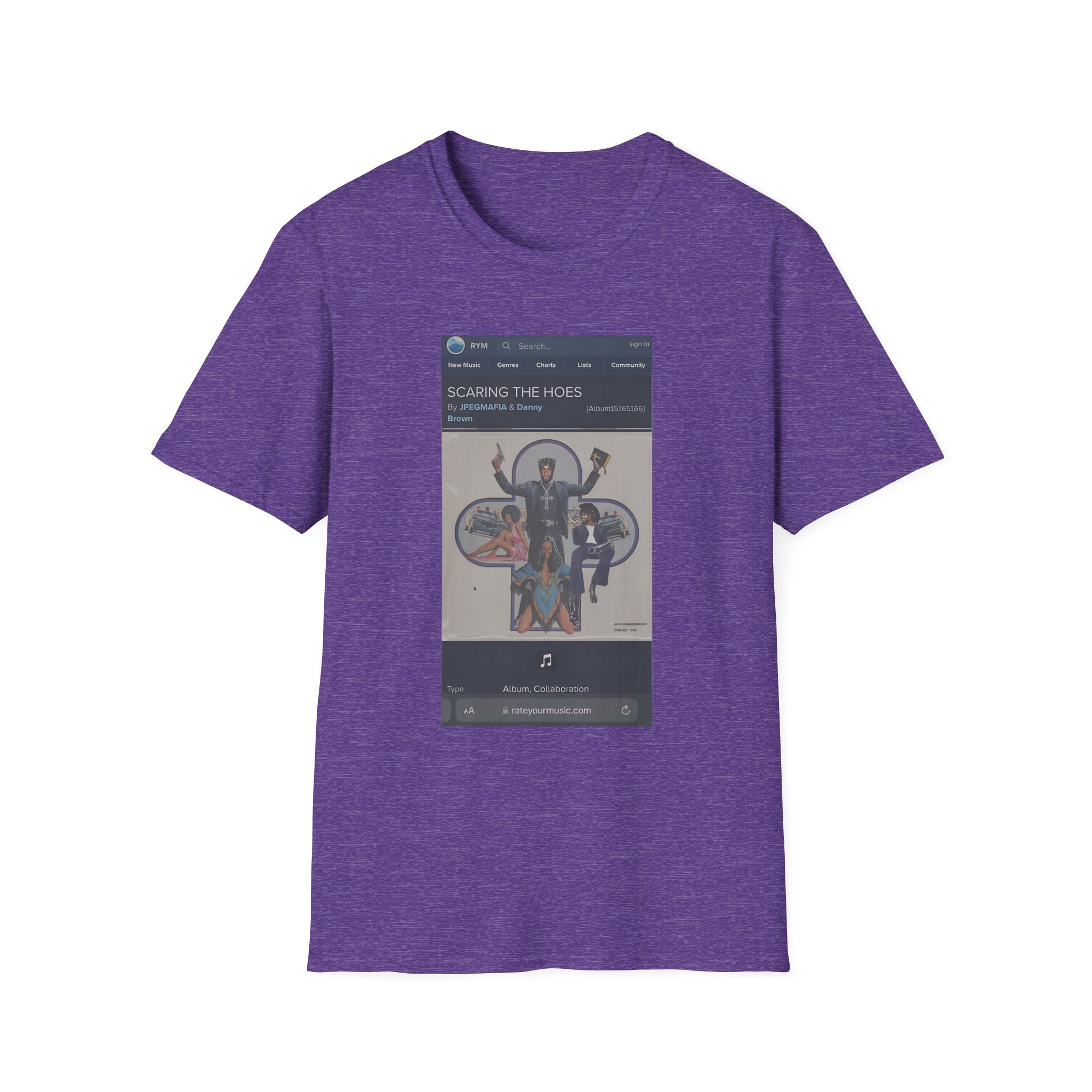Jpegmafia RYM Hoes Unisex Softstyle T-Shirt