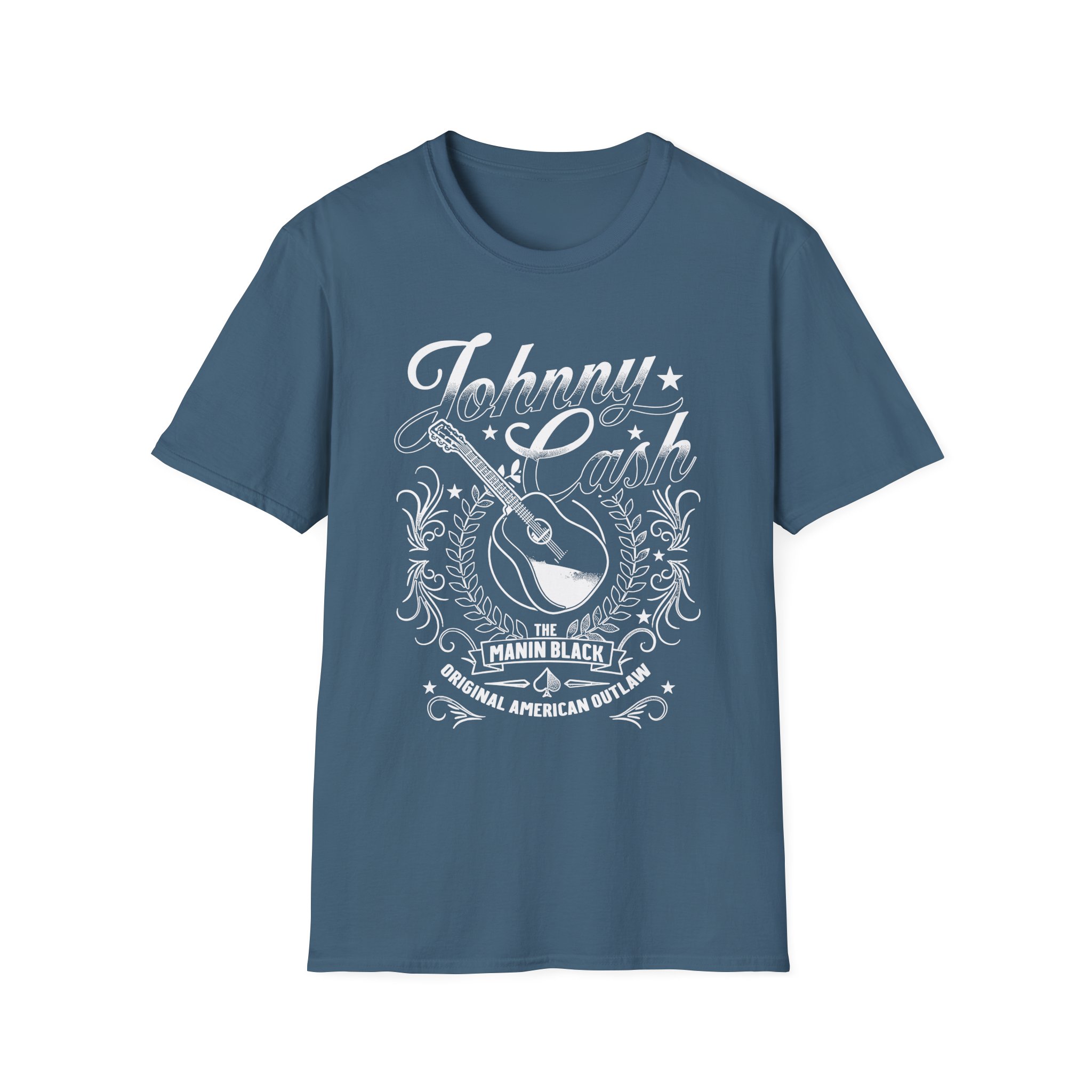 Johnny Cash Man in Black Guitar unisex t-shirt