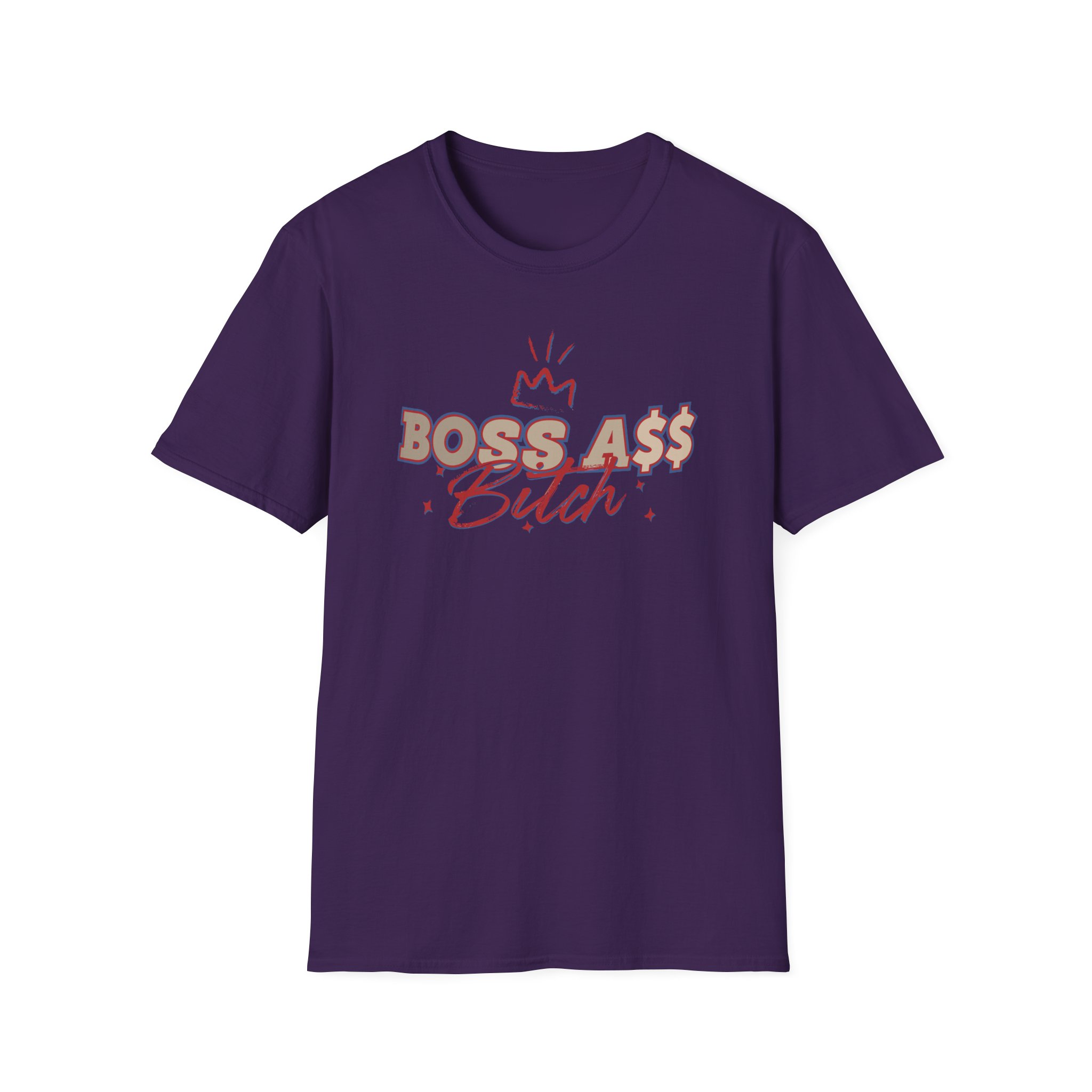 Ted Lasso Boss Ass Bitch Unisex Softstyle T-Shirt