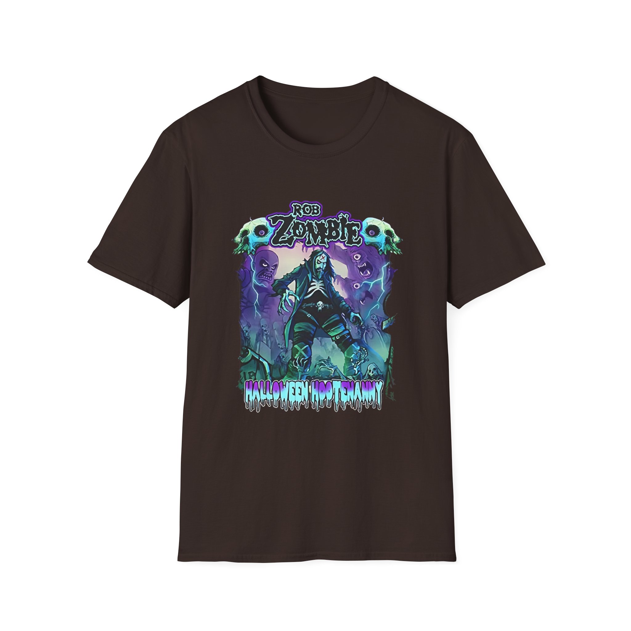Rob Zombie Hootenanny Unisex Softstyle T-Shirt