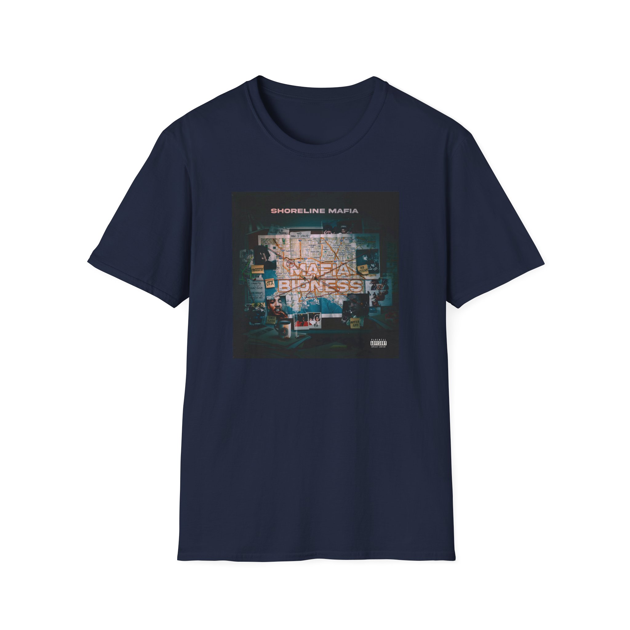 Shoreline Mafia Shoreline Bidness Unisex Softstyle T-Shirt