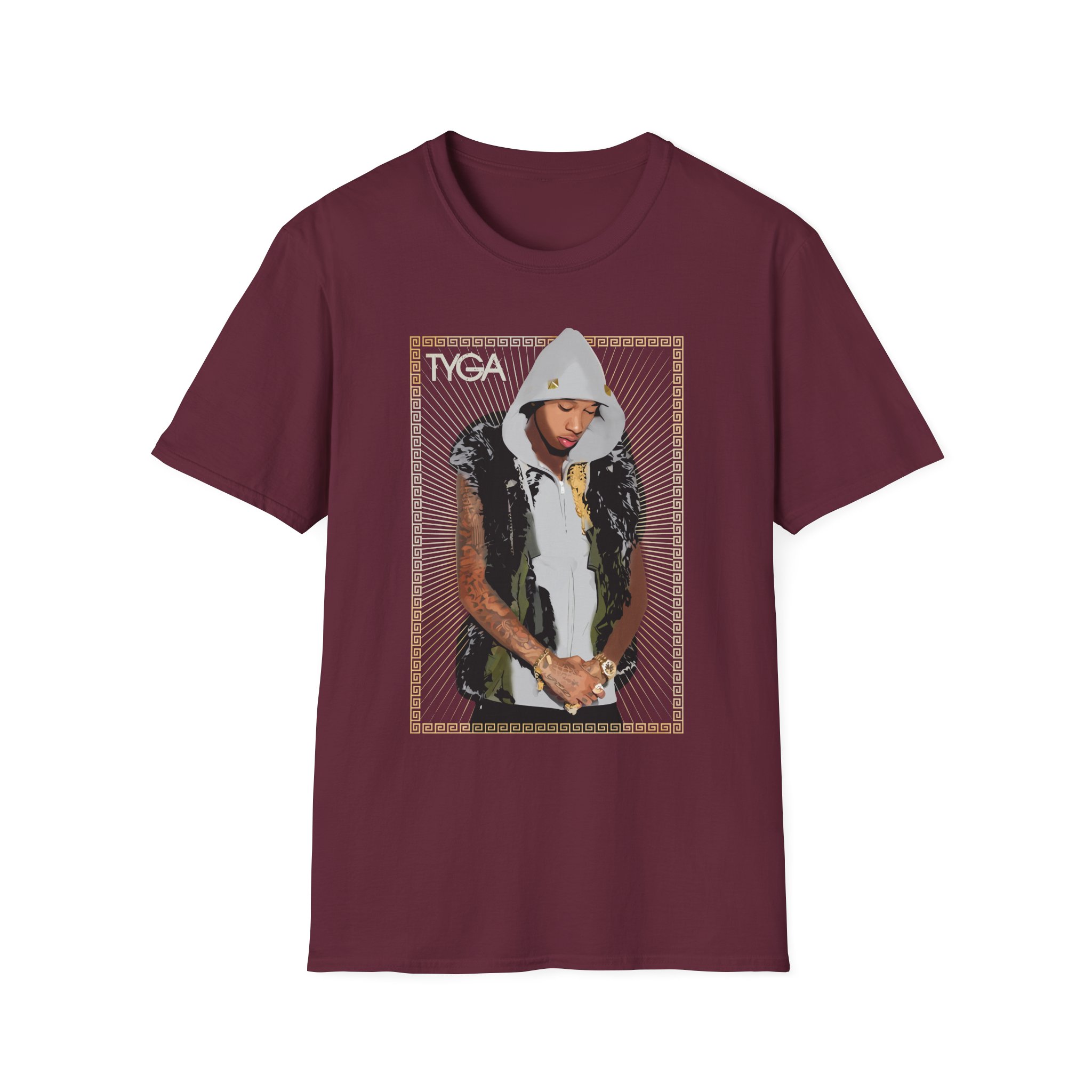 Tyga Gold Jr Vest Unisex Softstyle T-Shirt,