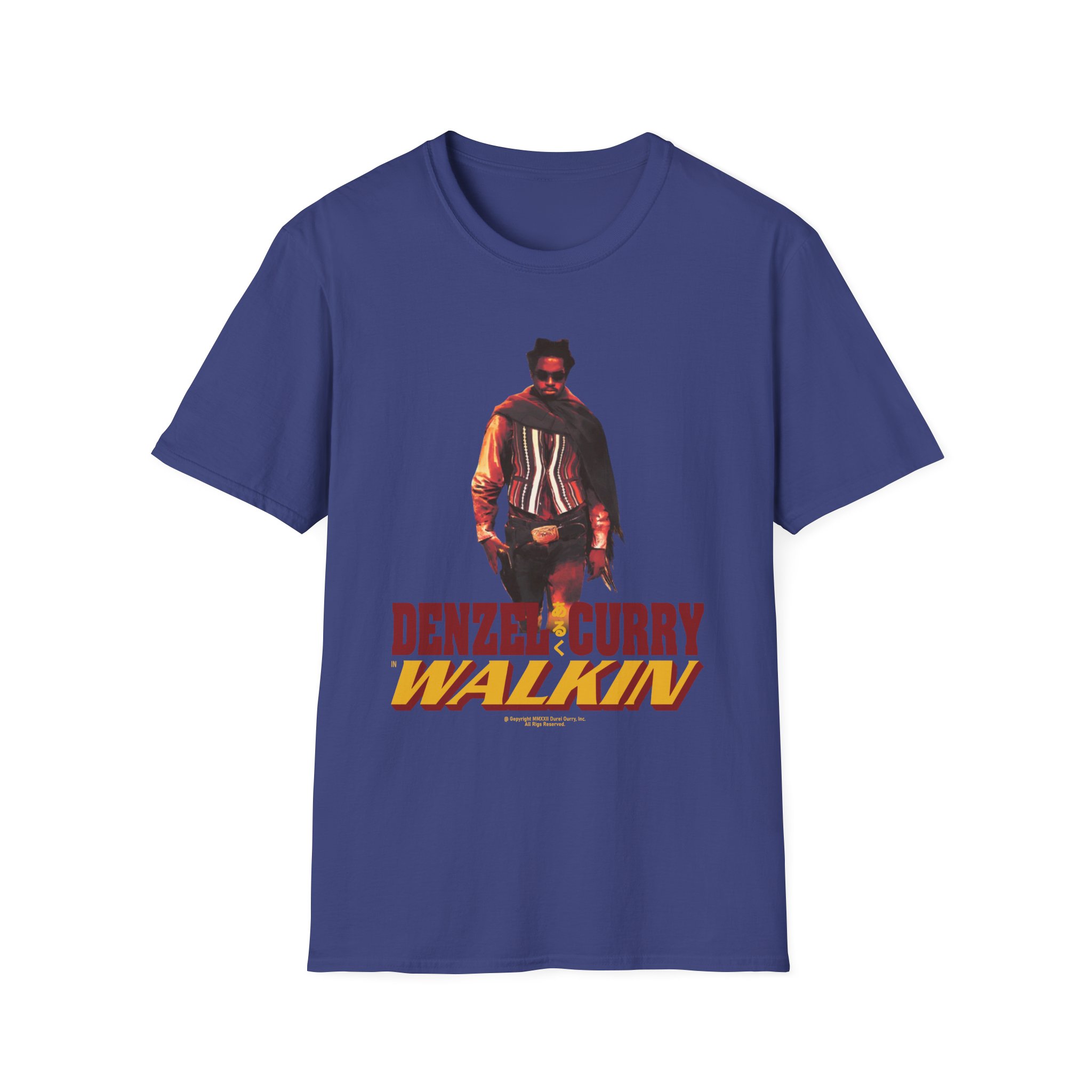 Denzel Curry Melt Tour Walkin unisex softstyle t-shirt