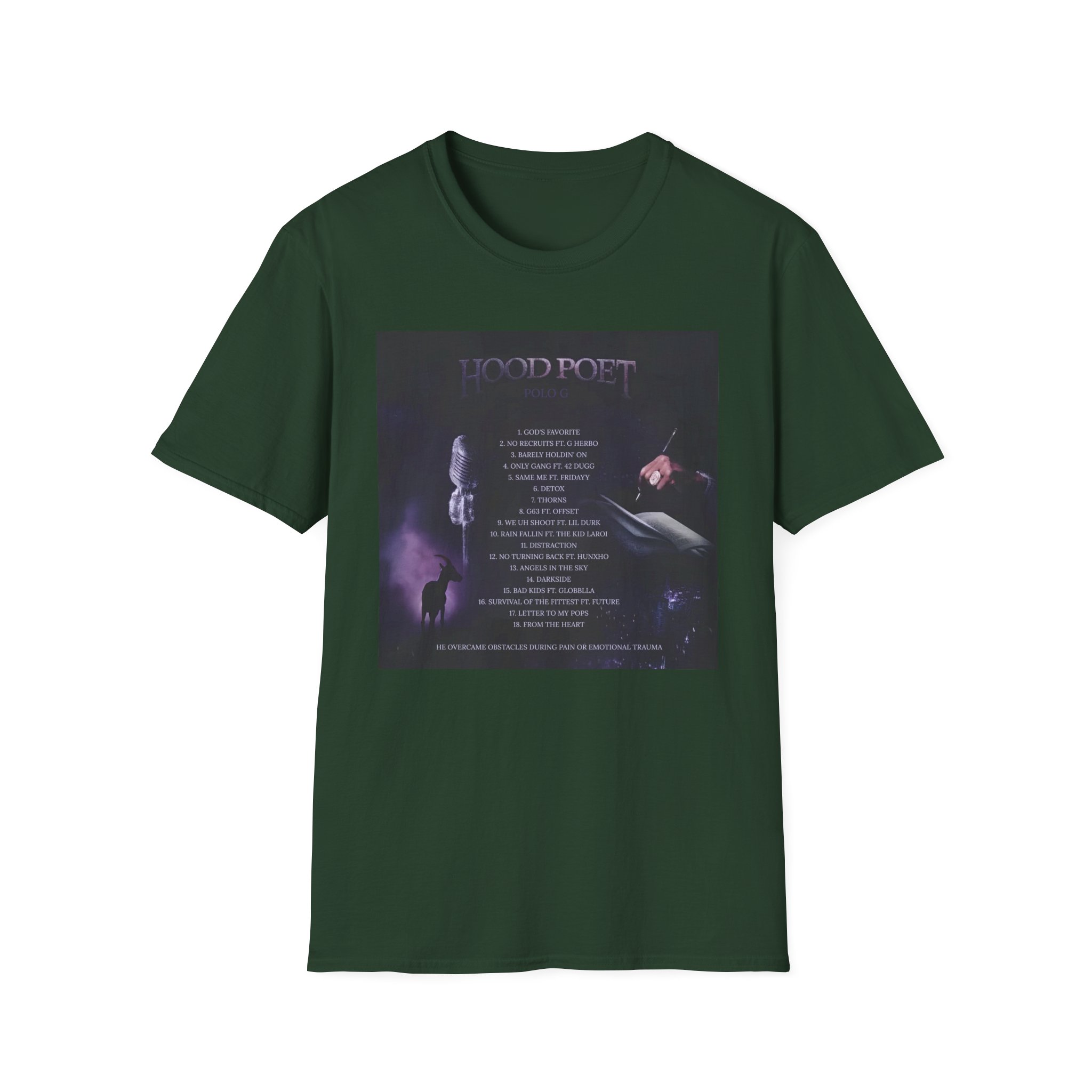 Polo G Hood Poet Unisex Softstyle T-Shirt