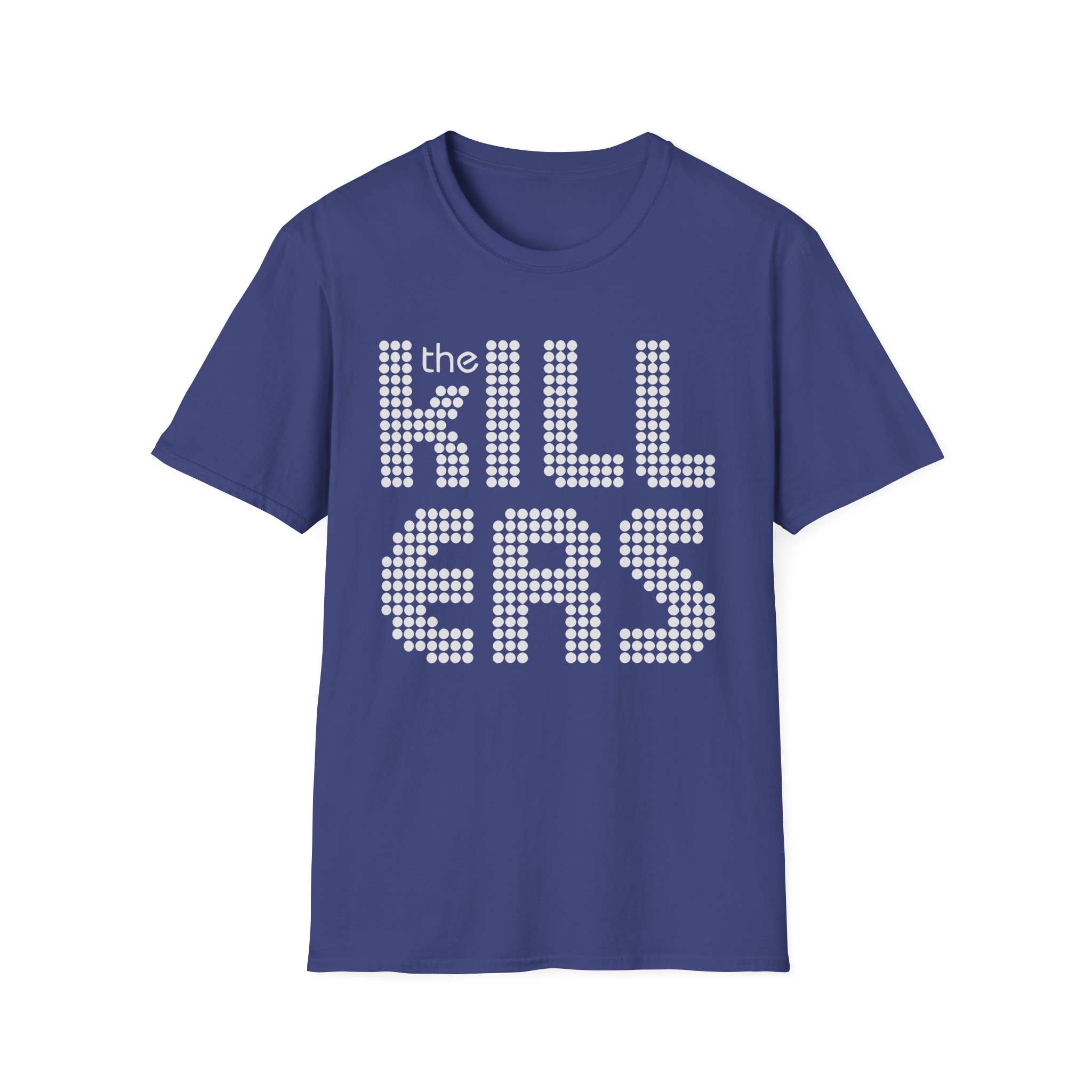 TK Distressed Stacked Logo Unisex Softstyle T-Shirt