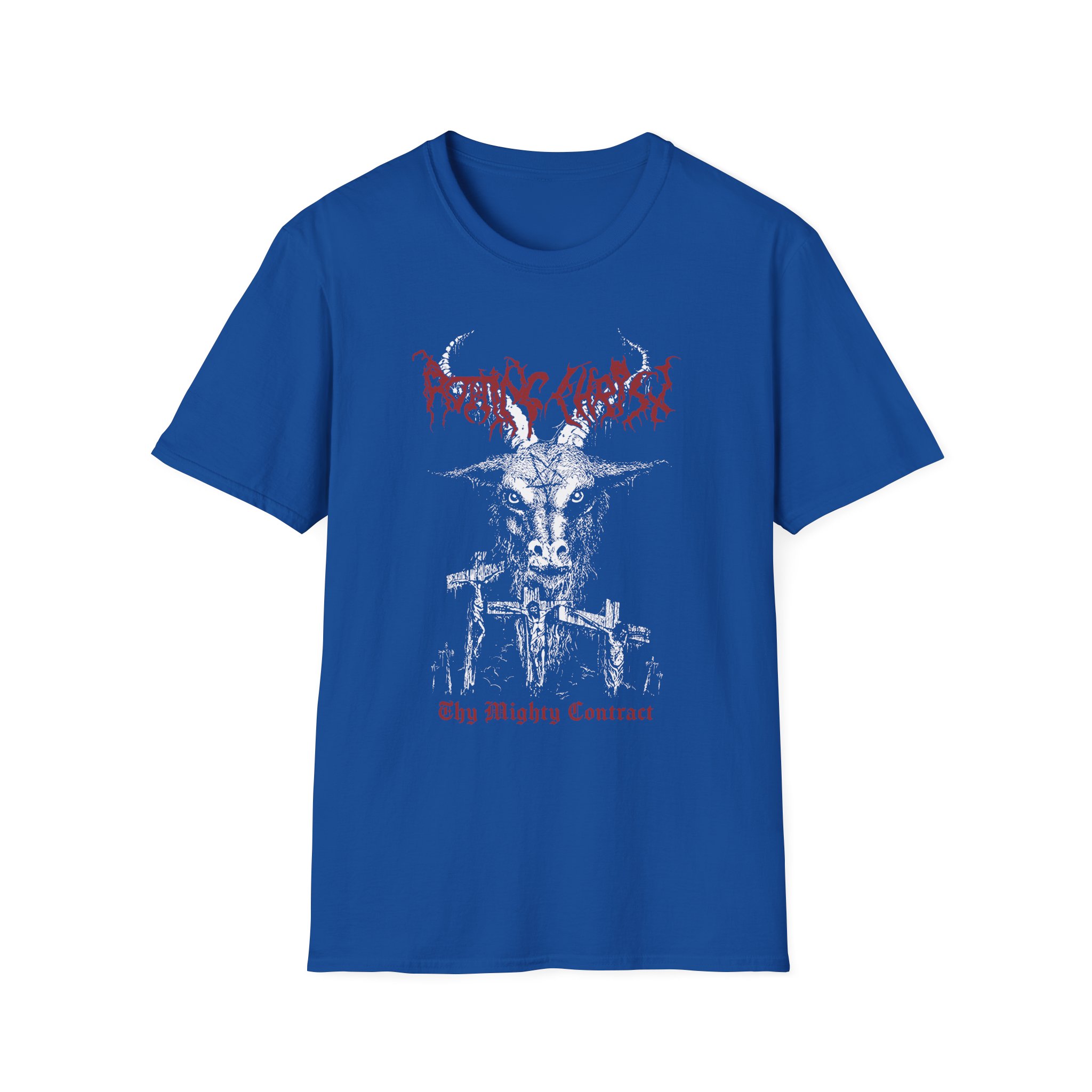 Rotting Christ Thy Might Contract Goat Unisex Softstyle T-Shirt
