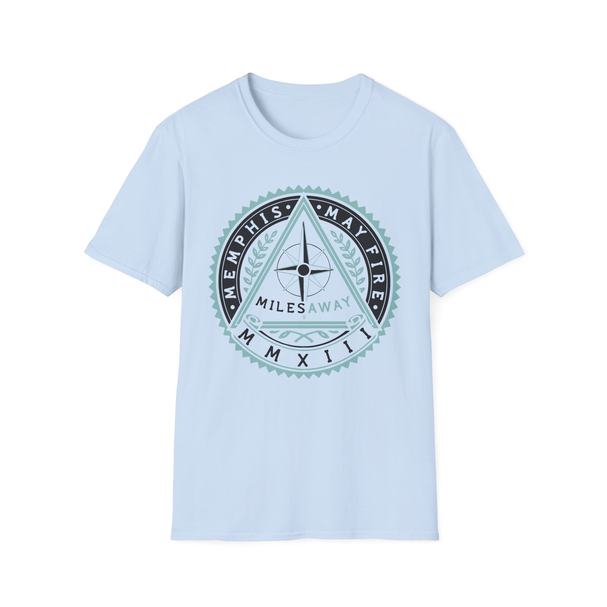 Memphis May Fire Miles Away Unisex Softstyle T-Shirt