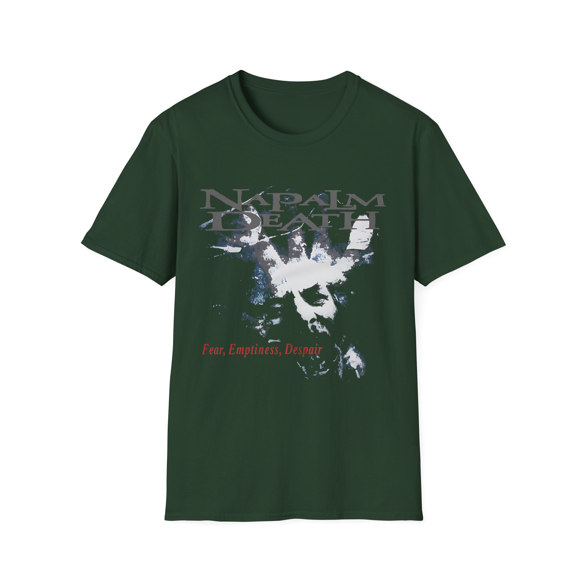 Napalm Death Fear, Emptiness, Despair Unisex Softstyle T-Shirt