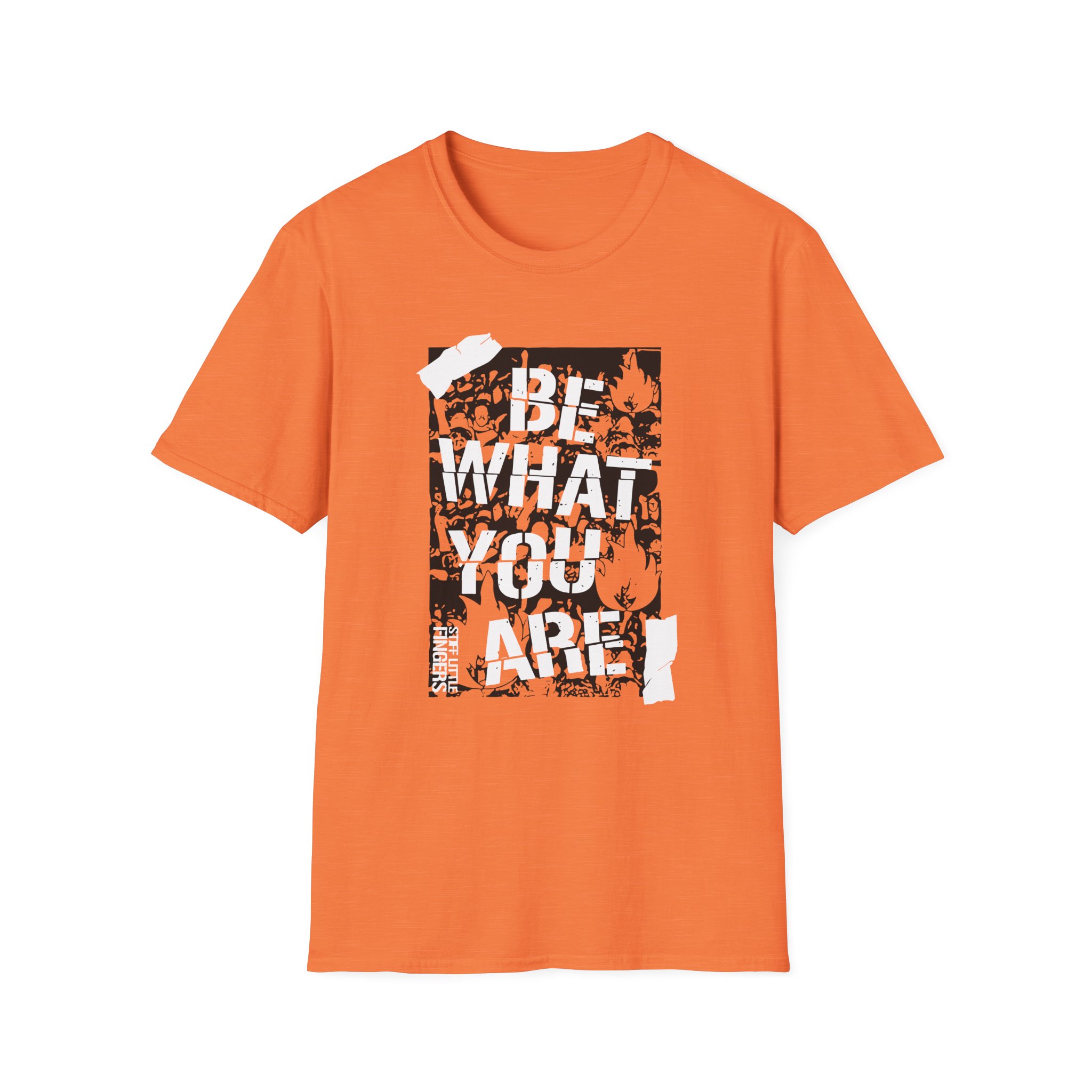 Stiff Little Fingers Be What You Are Unisex Softstyle T-Shirt