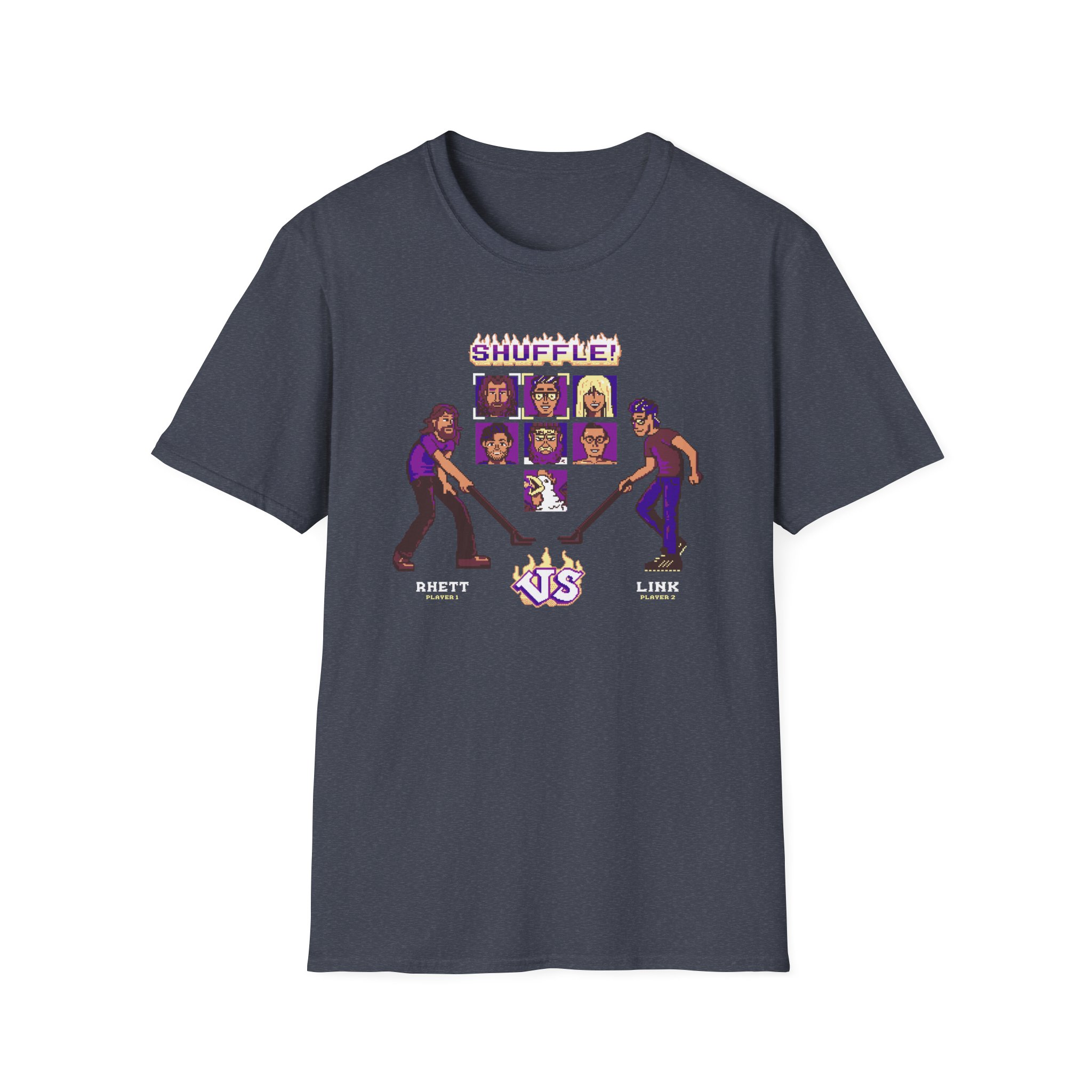 Good Mythical Morning Shuffleboard Arcade unisex softstyle t-shirt