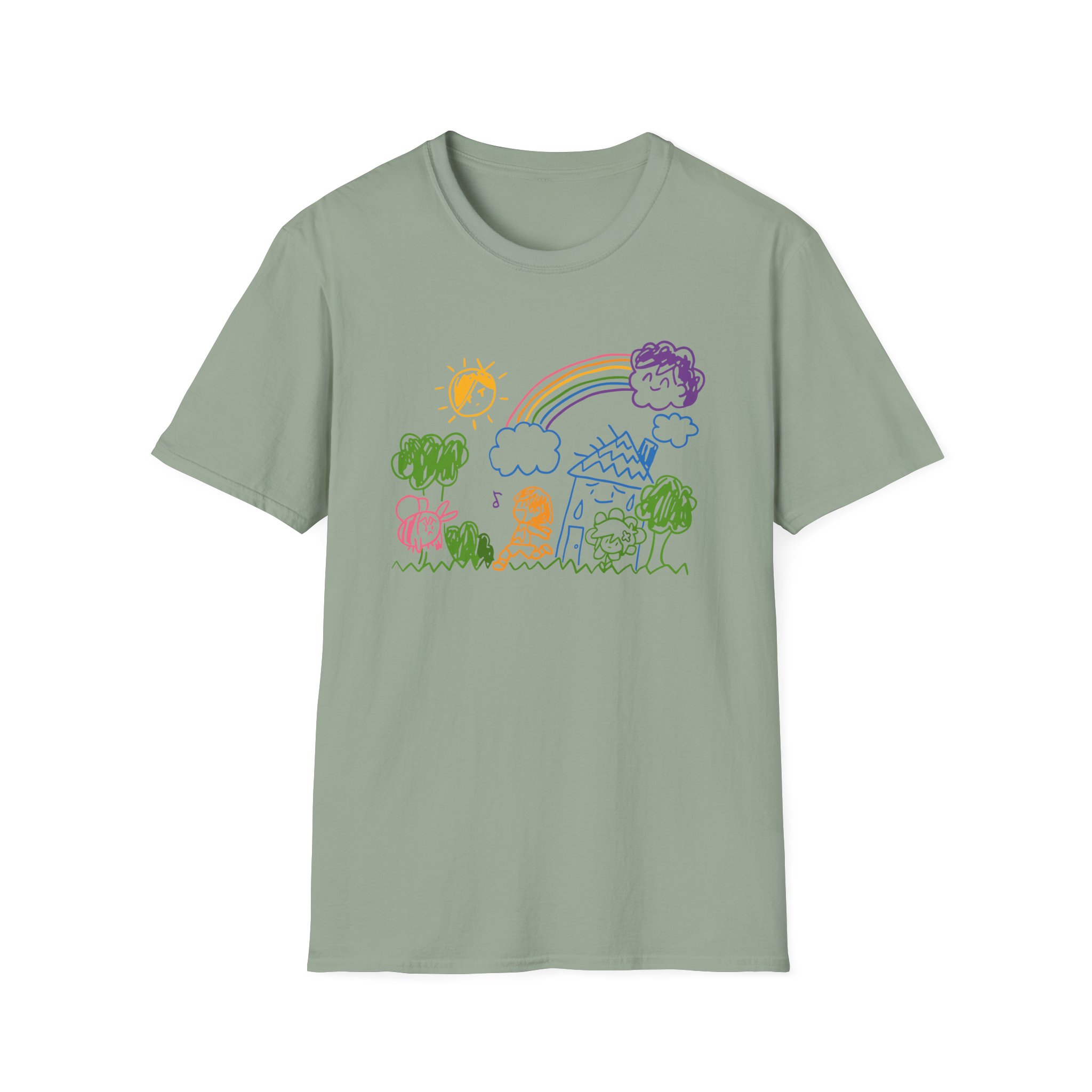 Omori Kel's Normal Day Unisex Softstyle T-Shirt