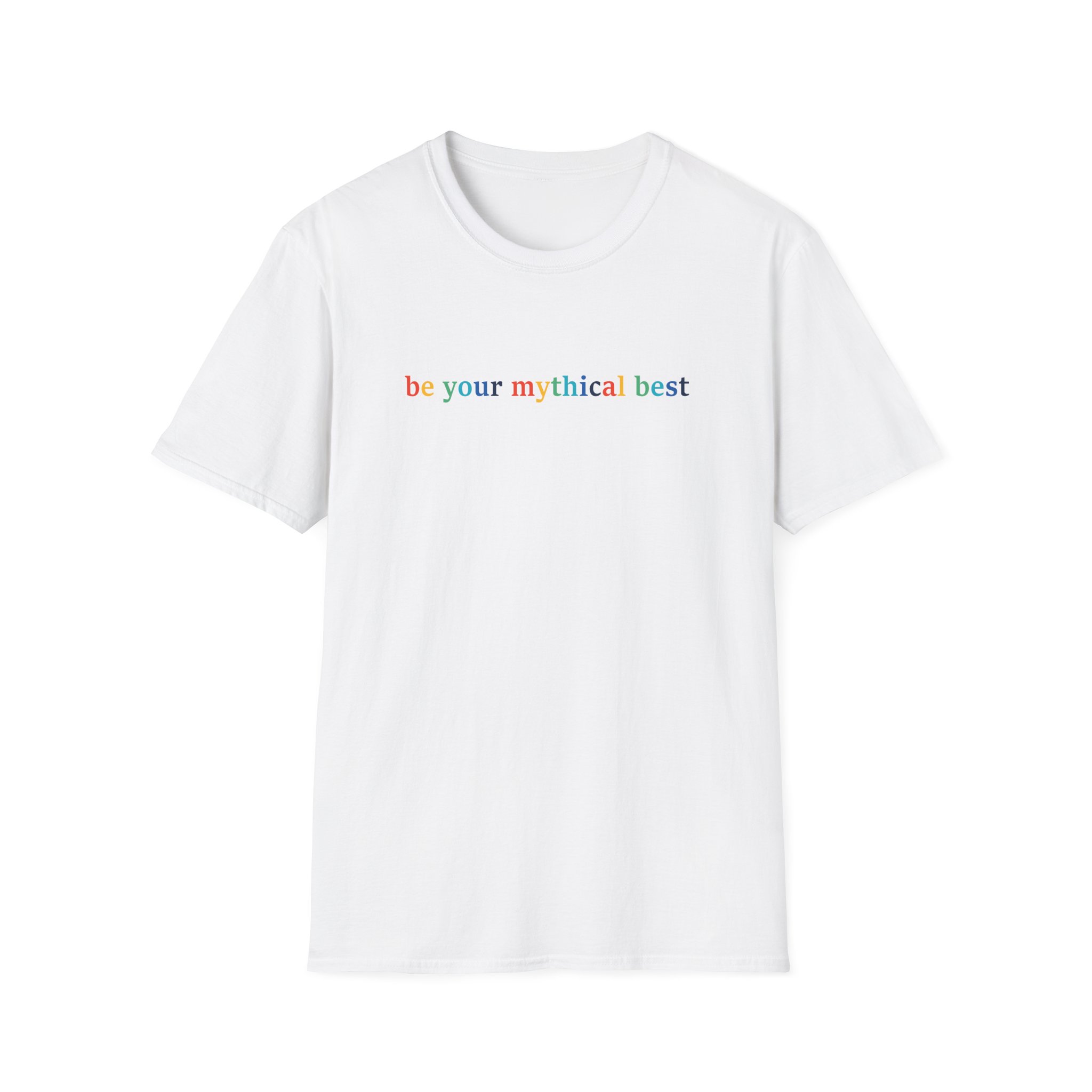 Good Mythical Morning Be Your Mythical Best unisex softstyle t-shirt