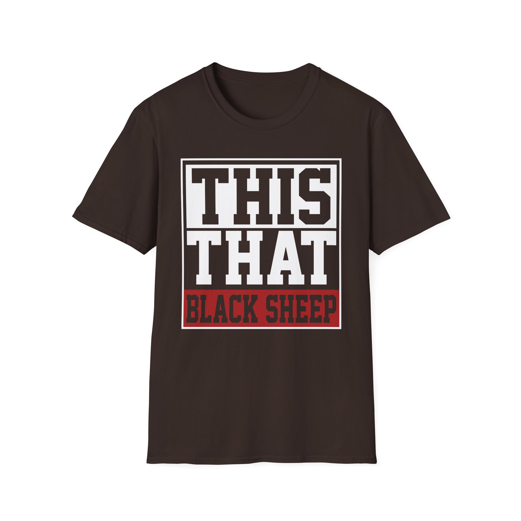 Black Sheep This That Unisex Softstyle T-Shirt